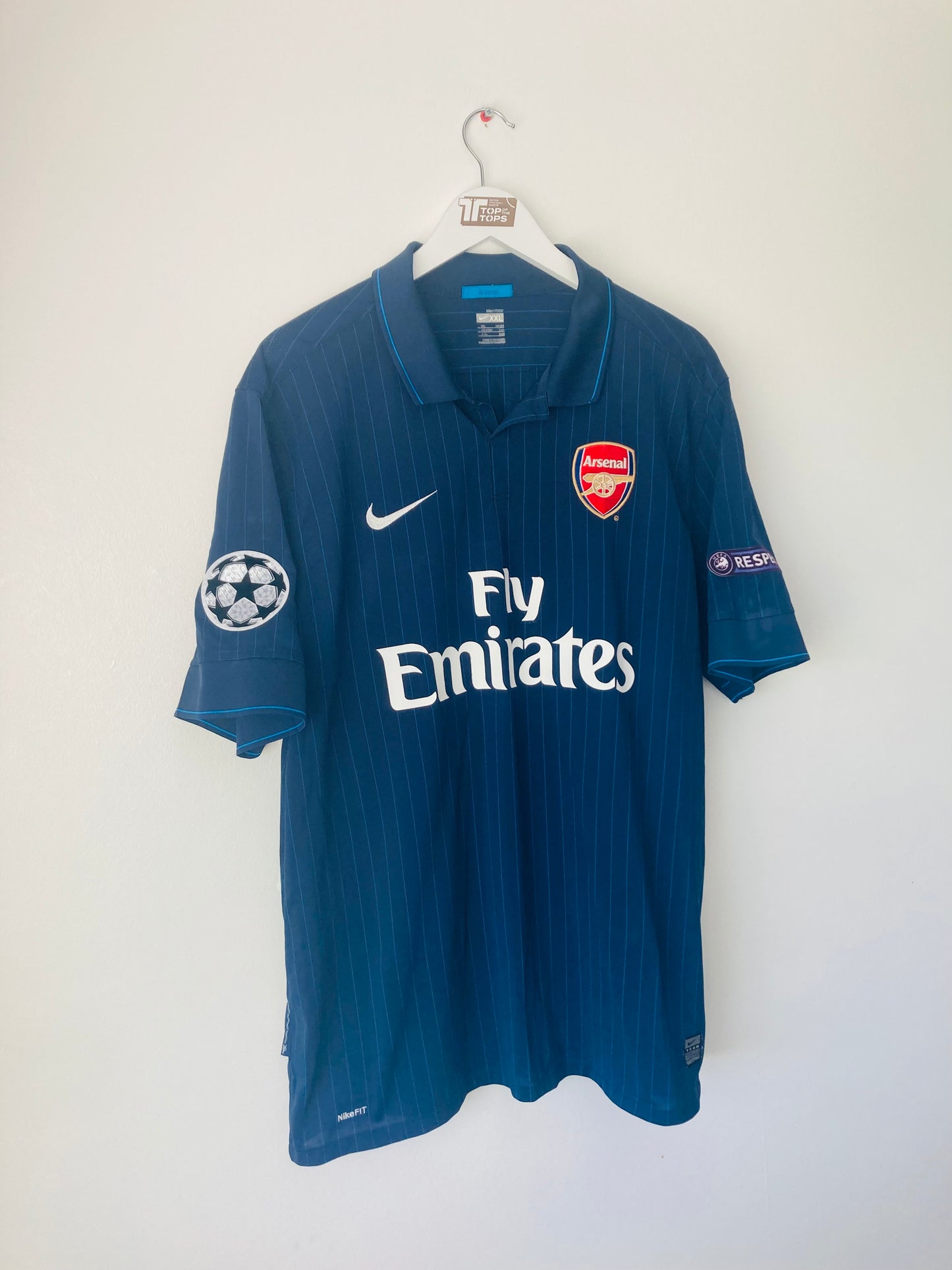Arsenal away football shirt 2009/10 Arshavin XXL