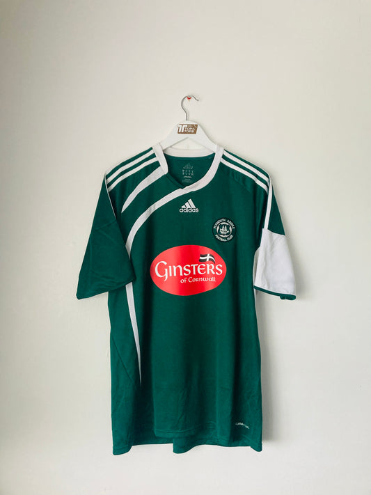 Plymouth Argyle home football shirt 2009/10