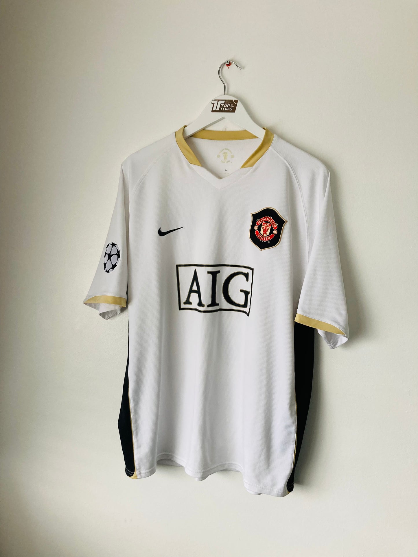 Manchester United away football shirt 2006/08 CR7 XL