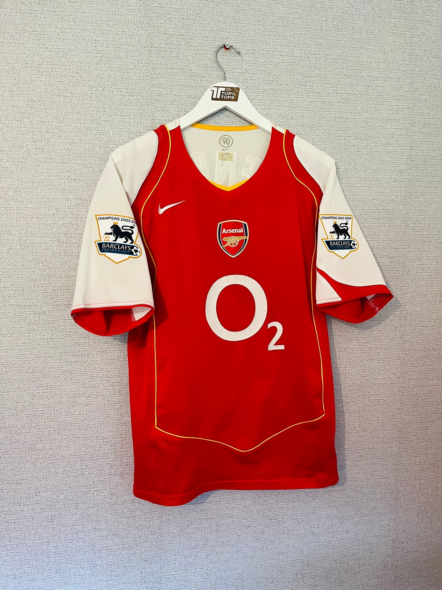 Arsenal home football shirt 2004/05 Henry Medium