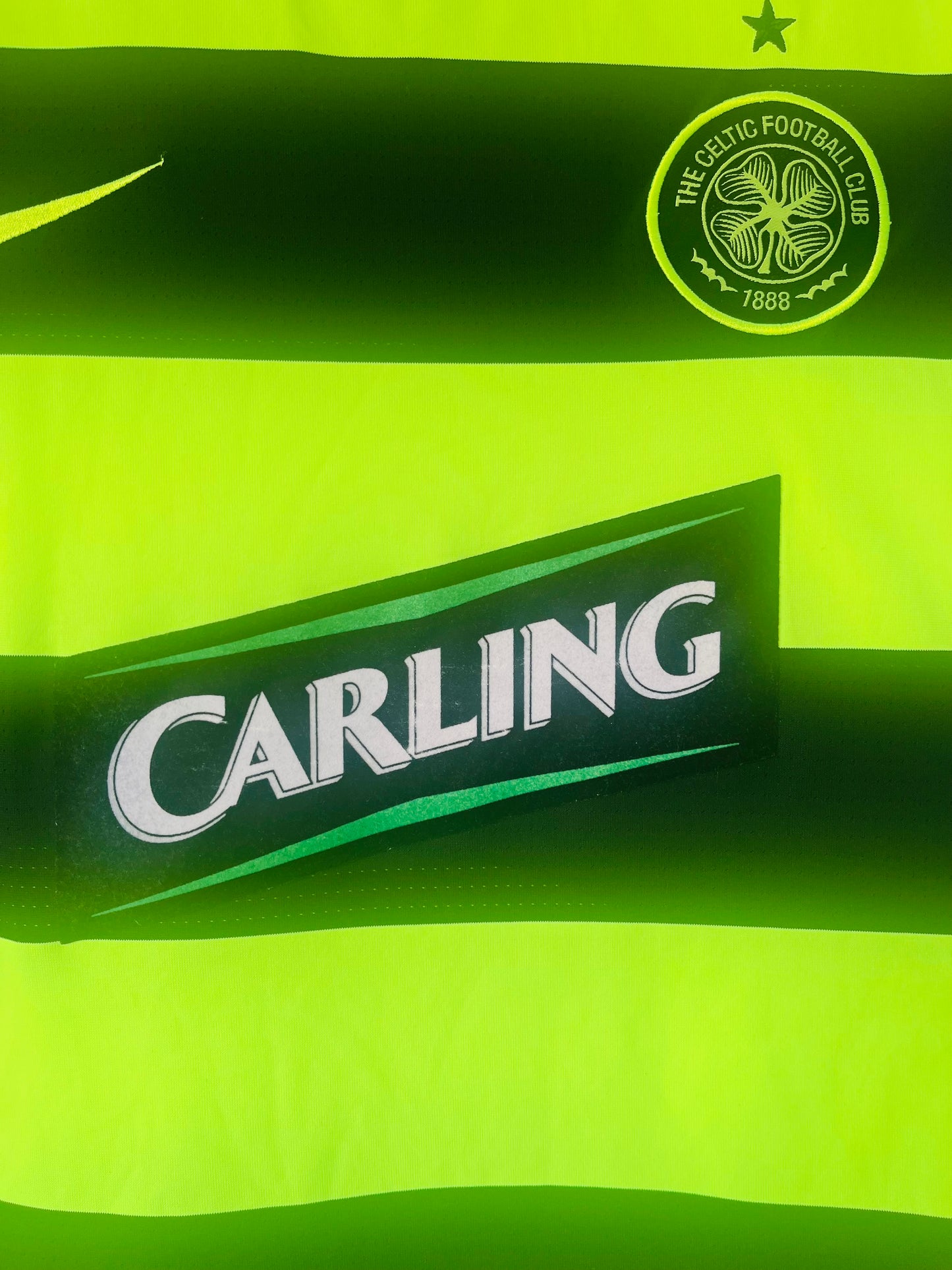 Celtic away football shirt 2009/10 Keane XXL