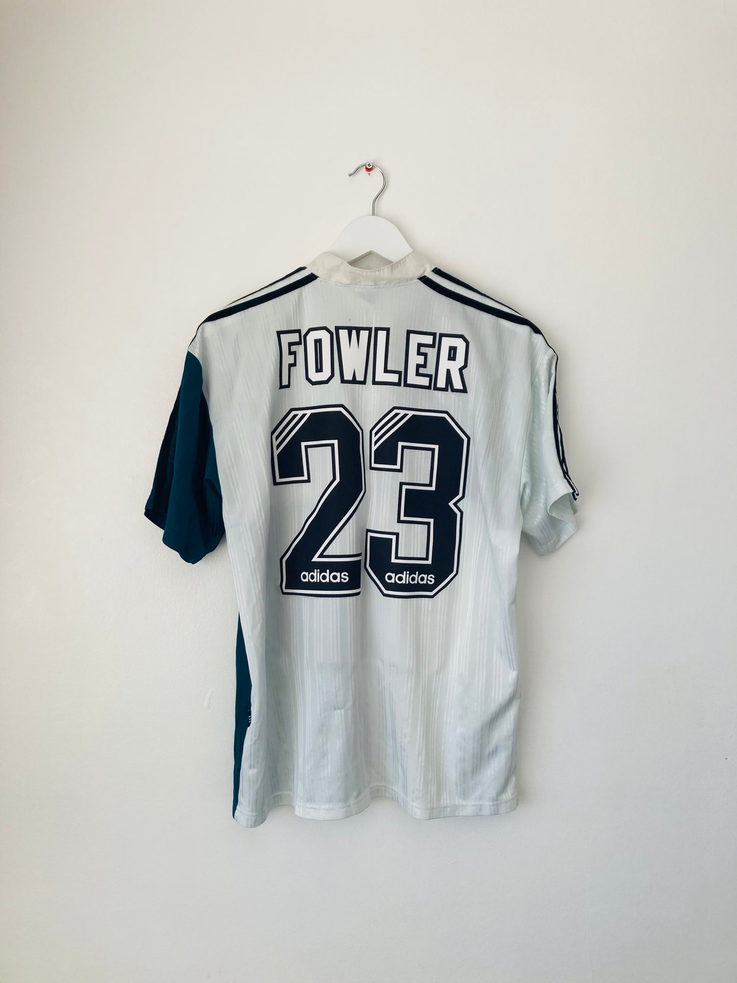 Liverpool away football shirt 1995/96 Fowler Large