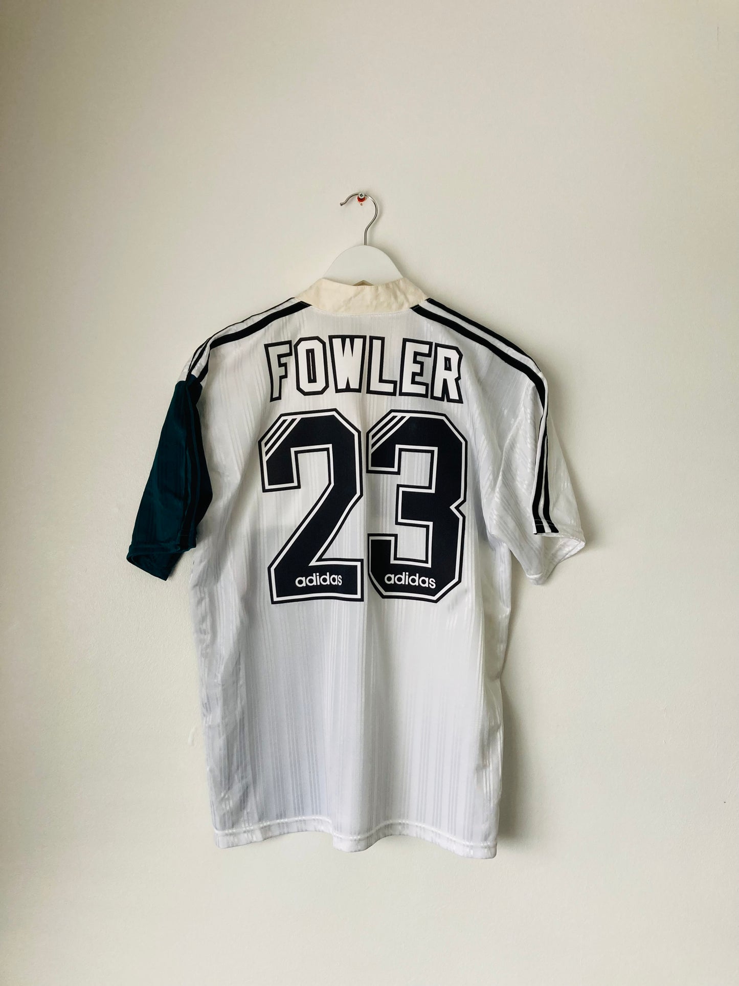 Liverpool away football shirt 1995/96 Fowler Medium