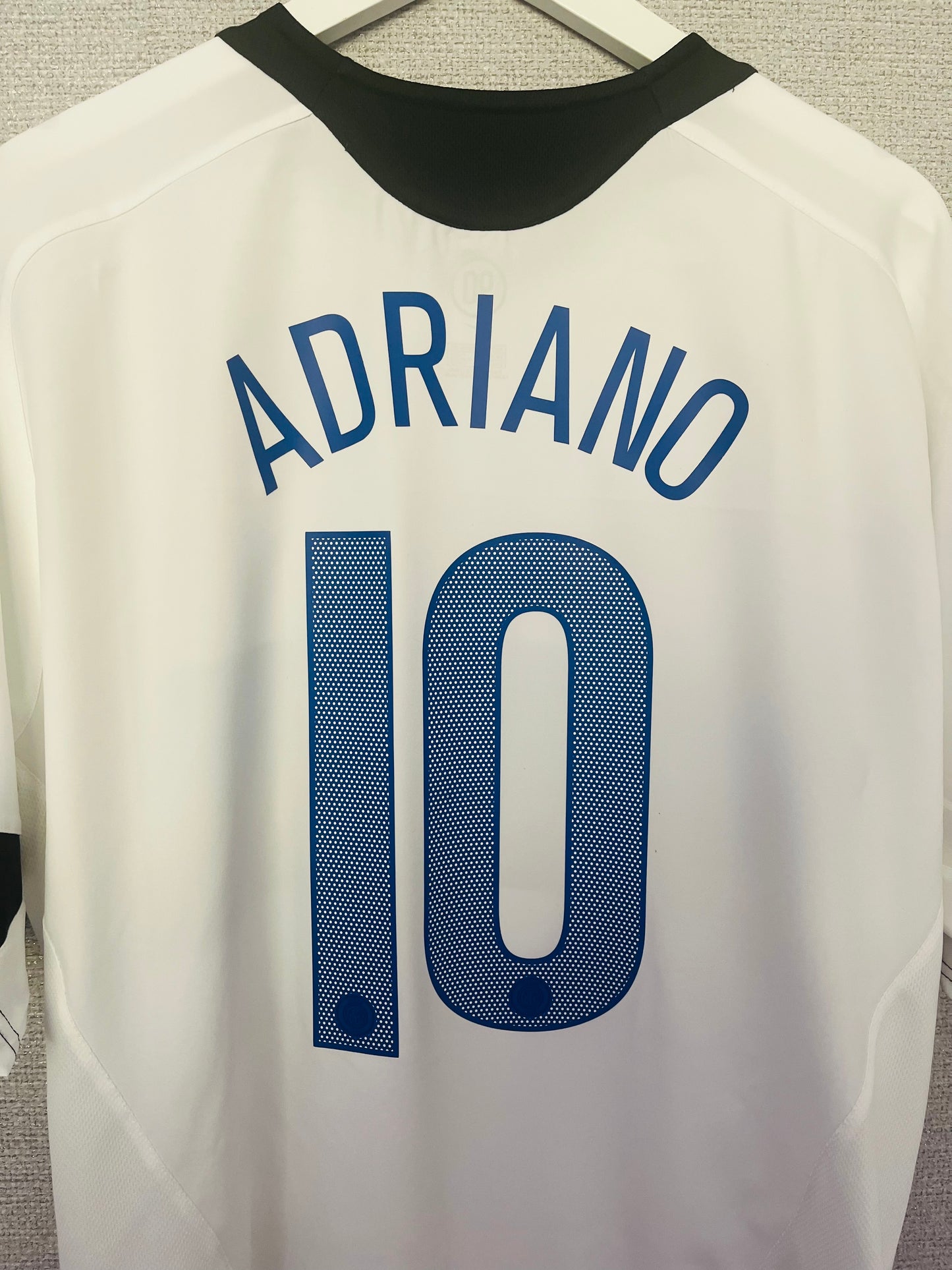 Inter Milan away football shirt 2005/06 Adriano XL