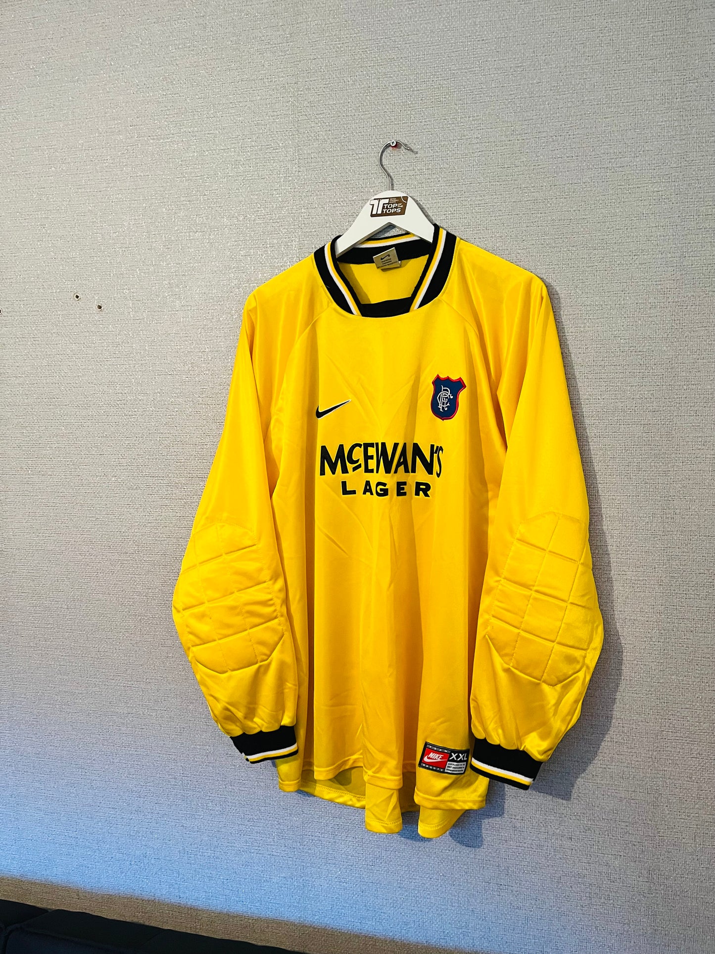 Glasgow Rangers goalkeeper football shirt 1997/98 XXL
