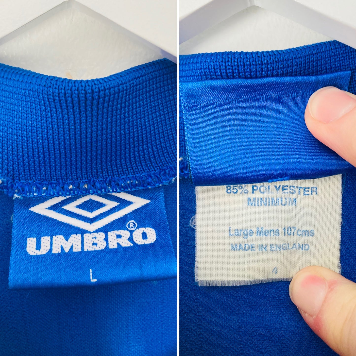 Chelsea home football shirt
1995/97 Di Matteo Large