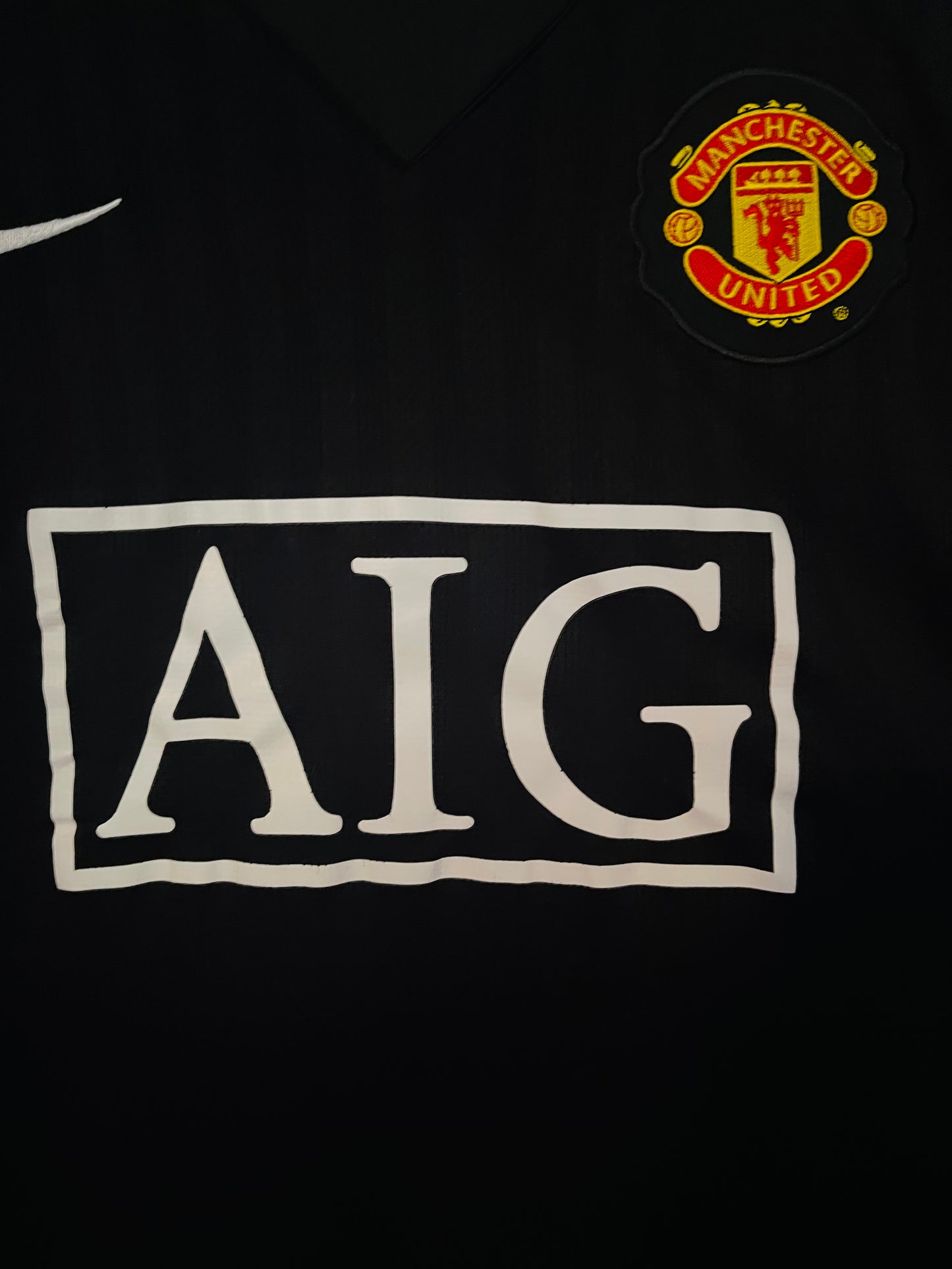 Manchester United away football shirt 2007/08 CR7 Medium