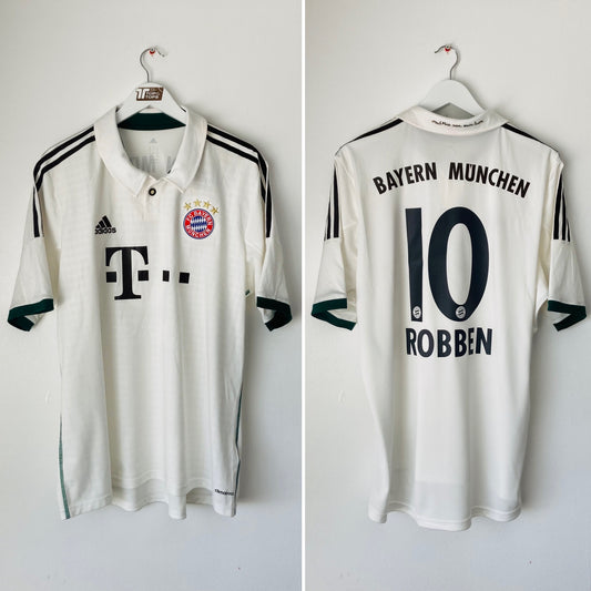 Bayern Munich away football shirt 2013/14 Robben XL BNWTs