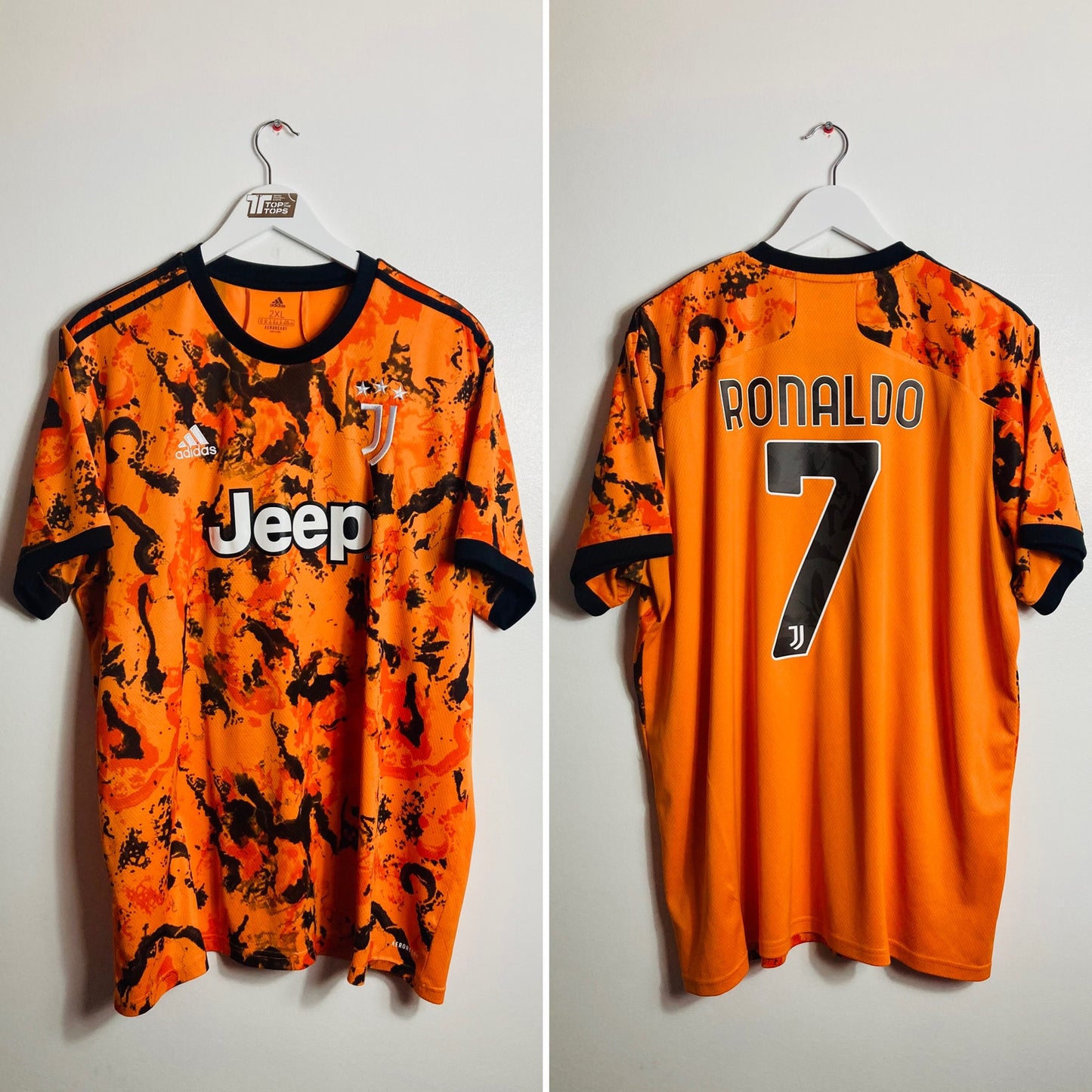 Juventus third football shirt 2020/21 XXL CR7