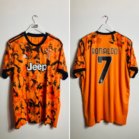Juventus third football shirt 2020/21 XXL CR7