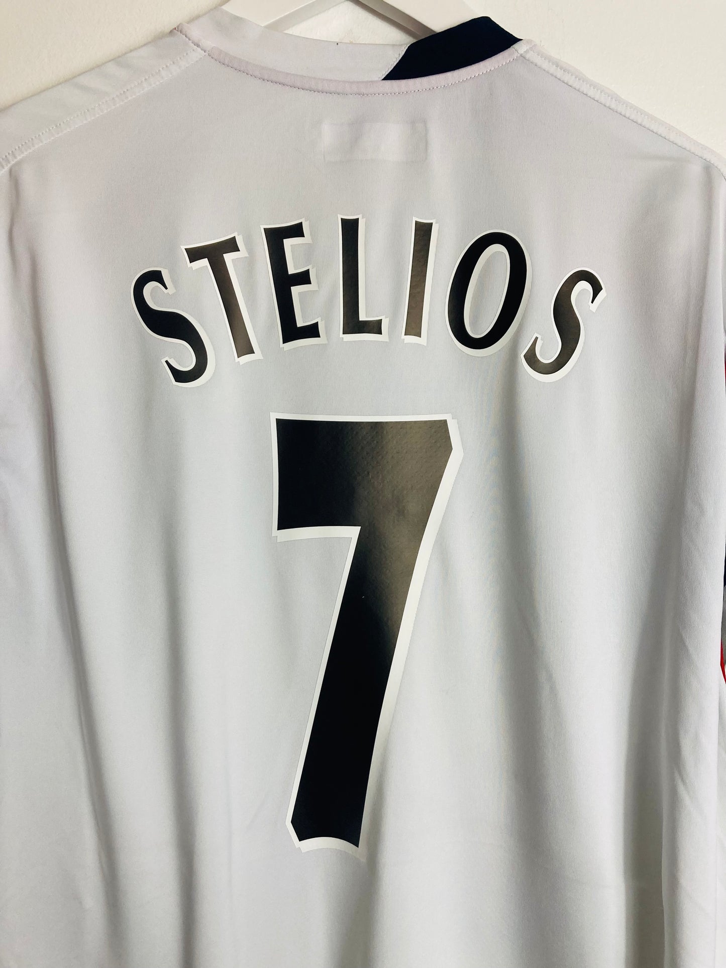 Bolton Wanderers home football shirt 2007/08 Stelios Largr