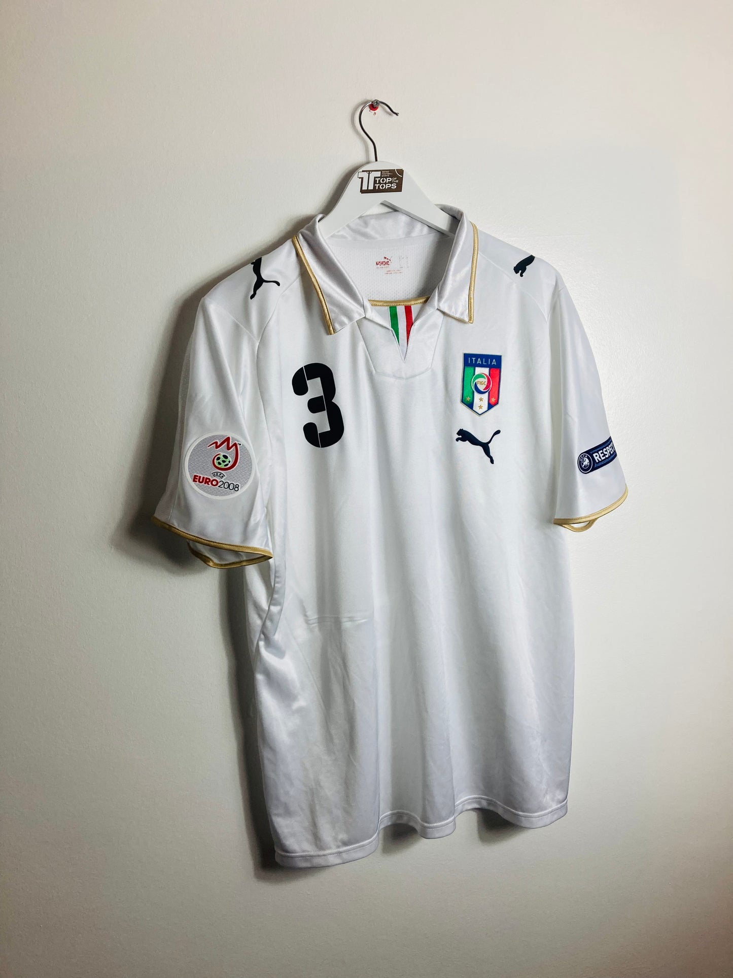 Italy away football shirt
Euro 2008 Grosso Large
