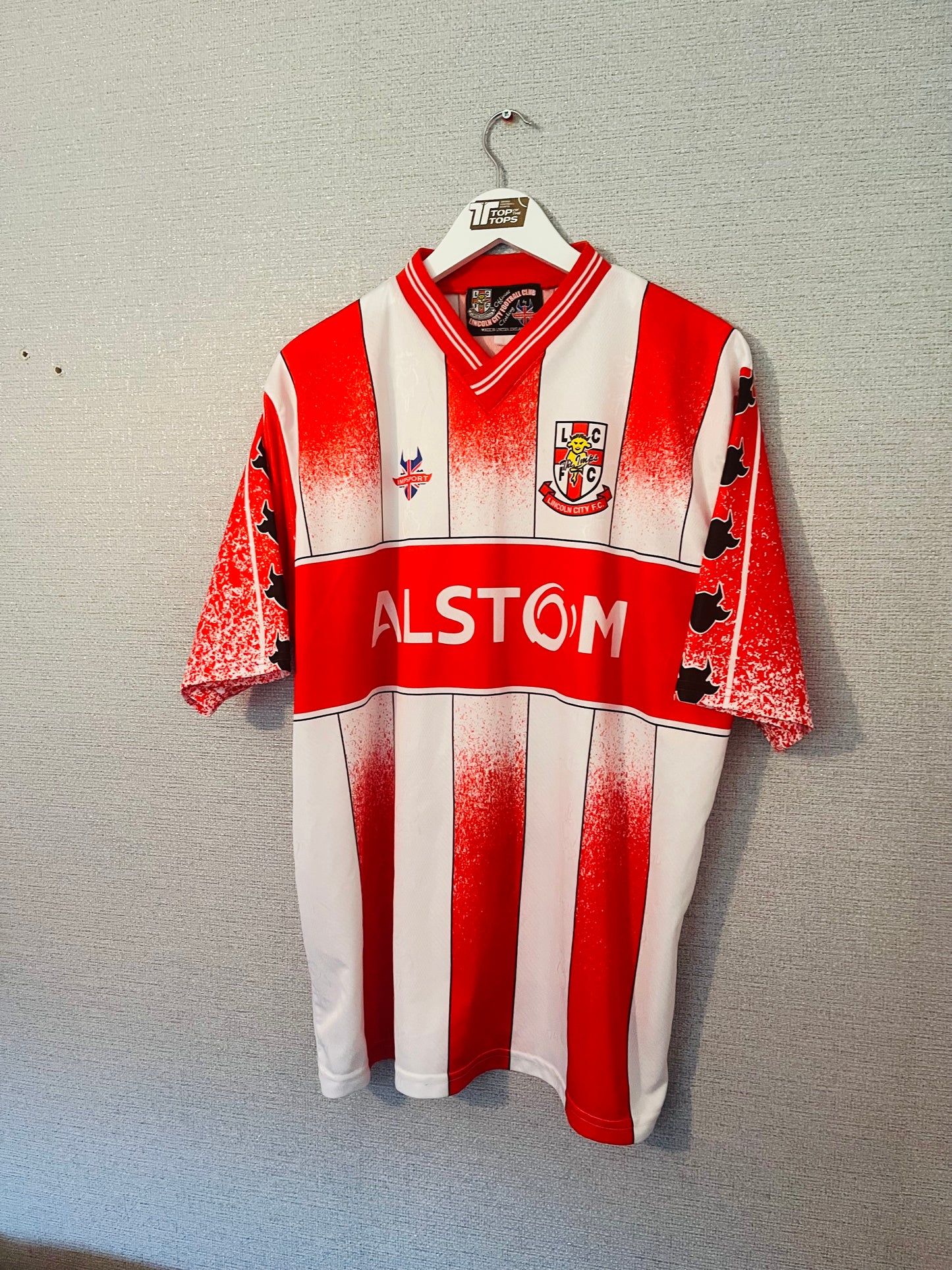 Lincoln City home football shirt 2001/02 XL