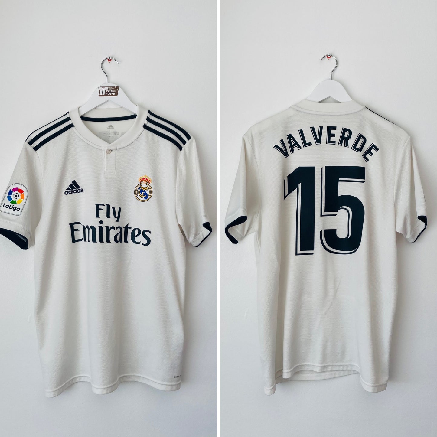 Real Madrid home football shirt
2018/19 Valverde Large