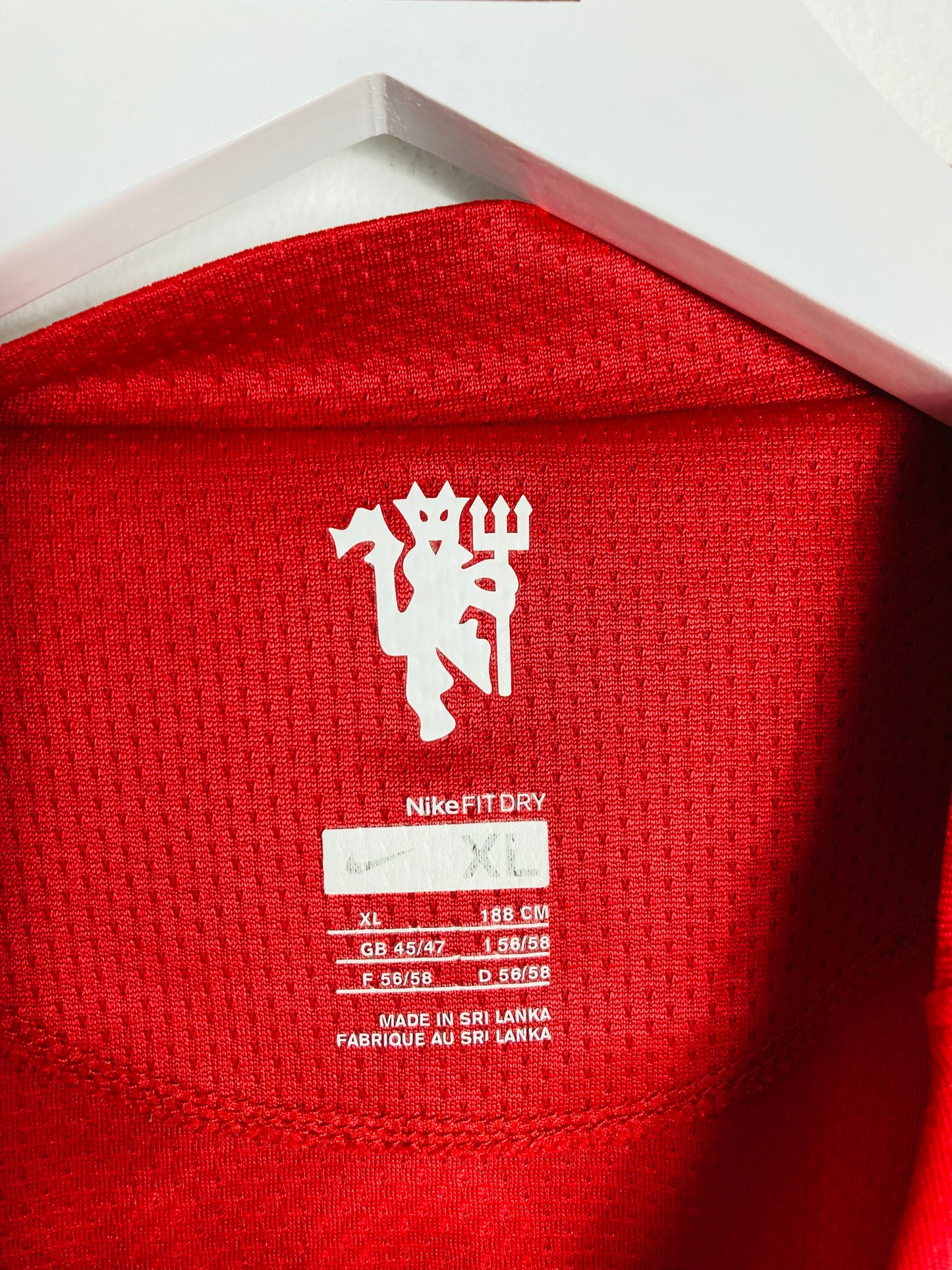 Manchester United home football shirt CR7 2007/08 XL