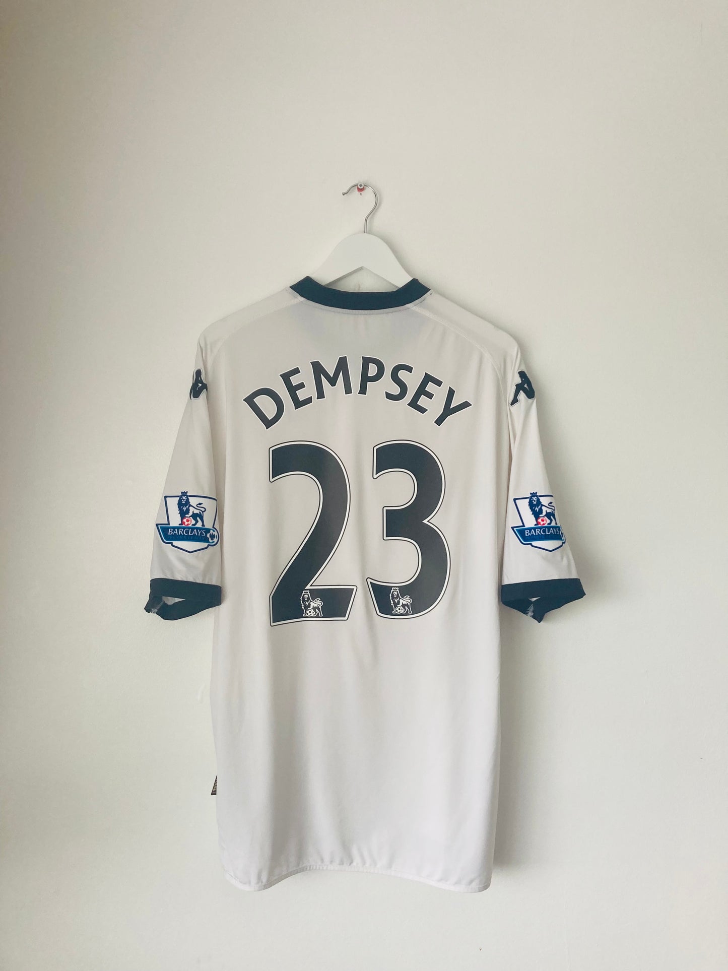 Fulham home football shirt 2010/11 Dempsey XXXL