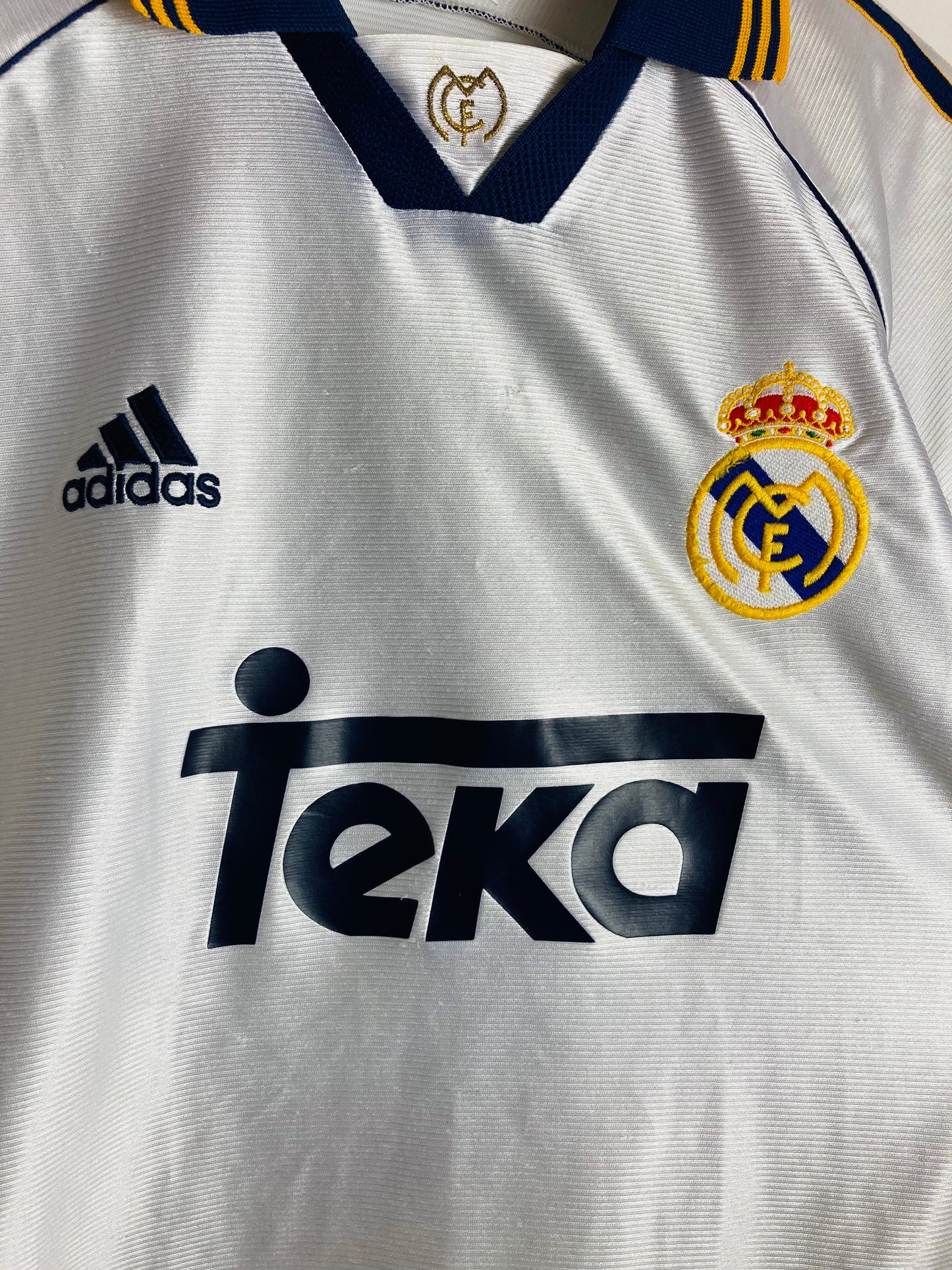 Real Madrid home football shirt 1998/2000 Redondo Medium