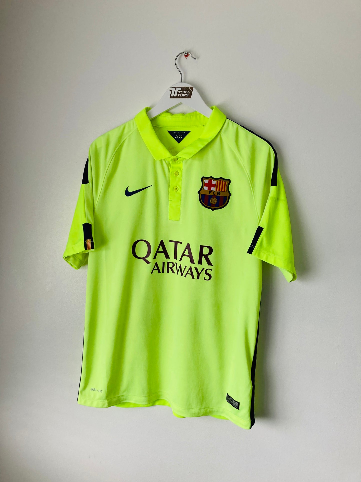 Barcelona third football shirt 2014/15 Iniesta Large