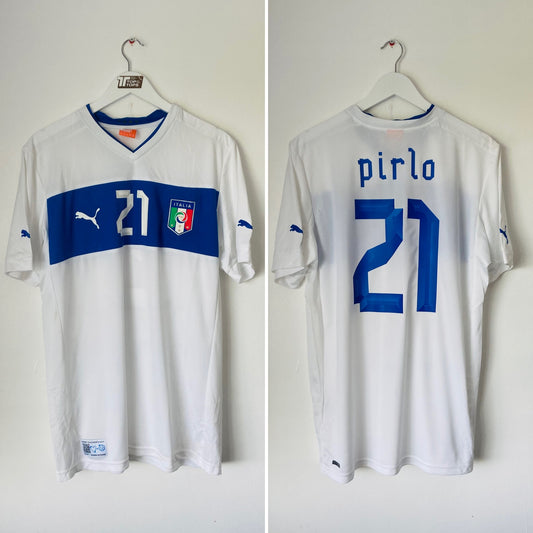 Italy away football shirt 2012/13 Pirlo XL