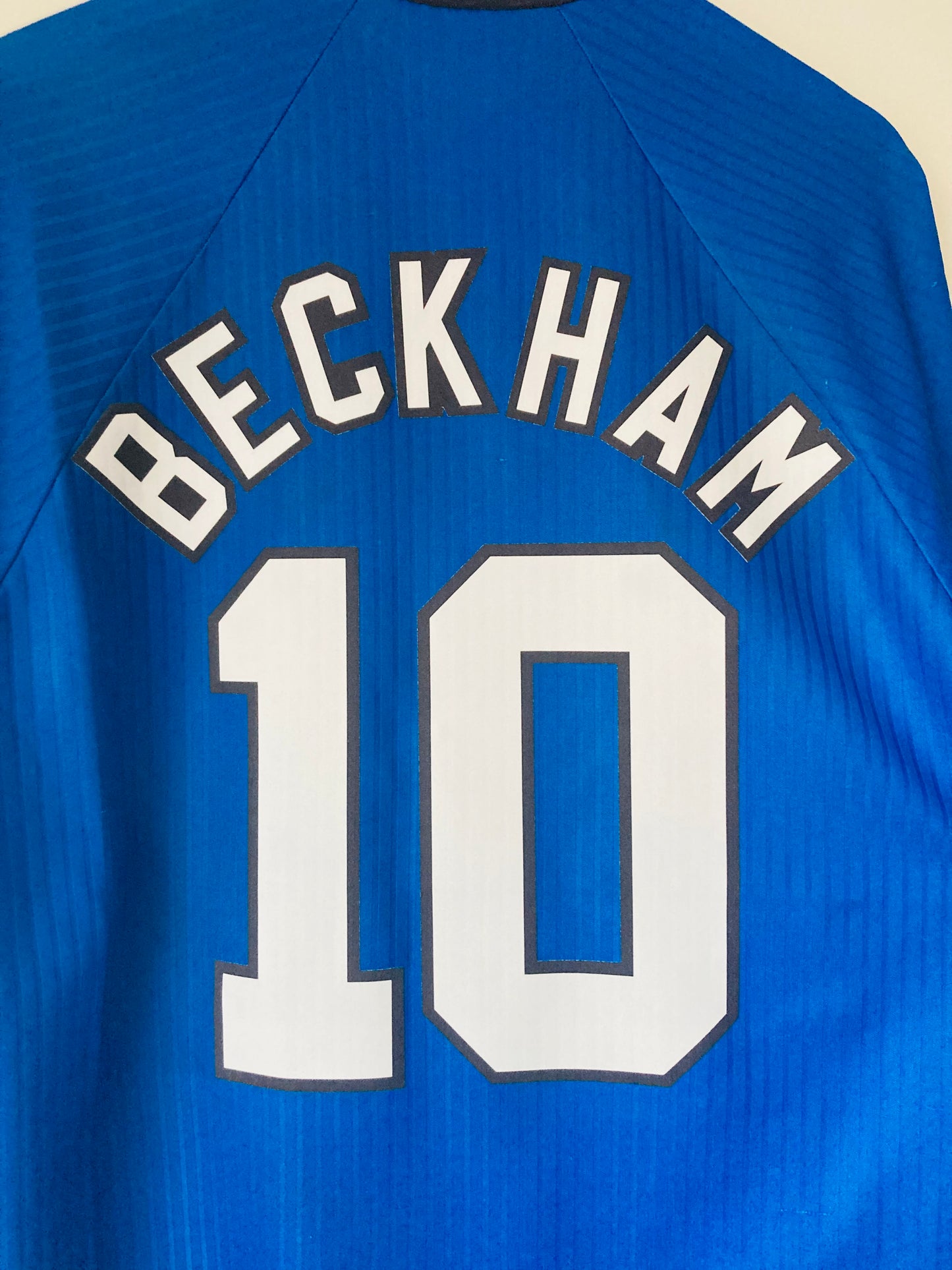 Manchester United third football shirt 1996/97 Beckham Large