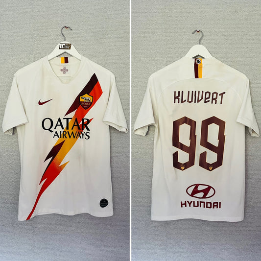 Roma away football shirt 2019/20 Kluivert Medium