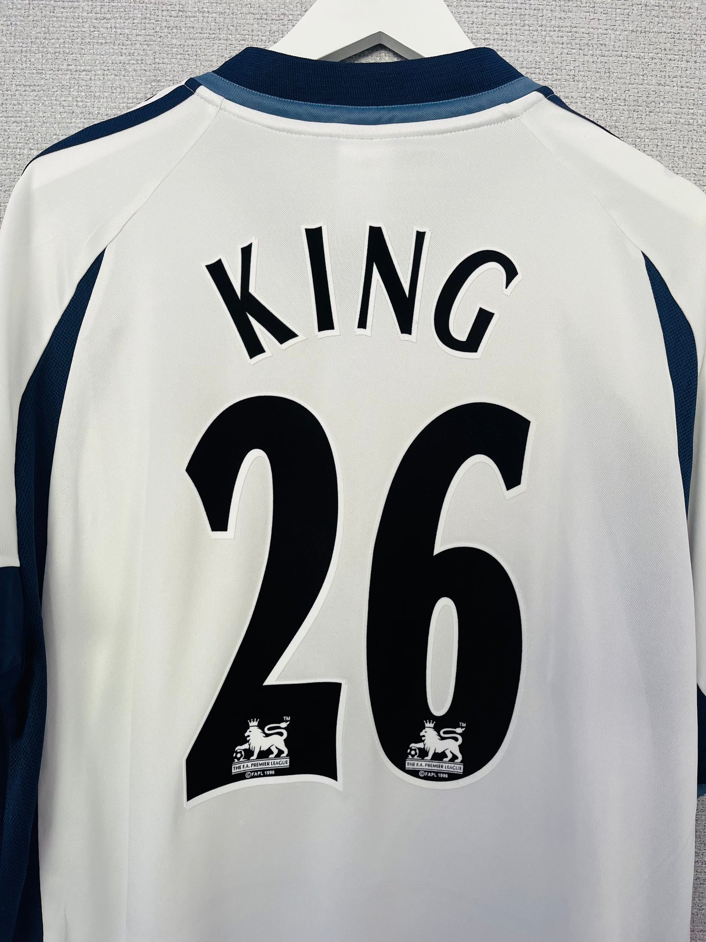 Tottenham Hotspur home football shirt 2001/02 King XL