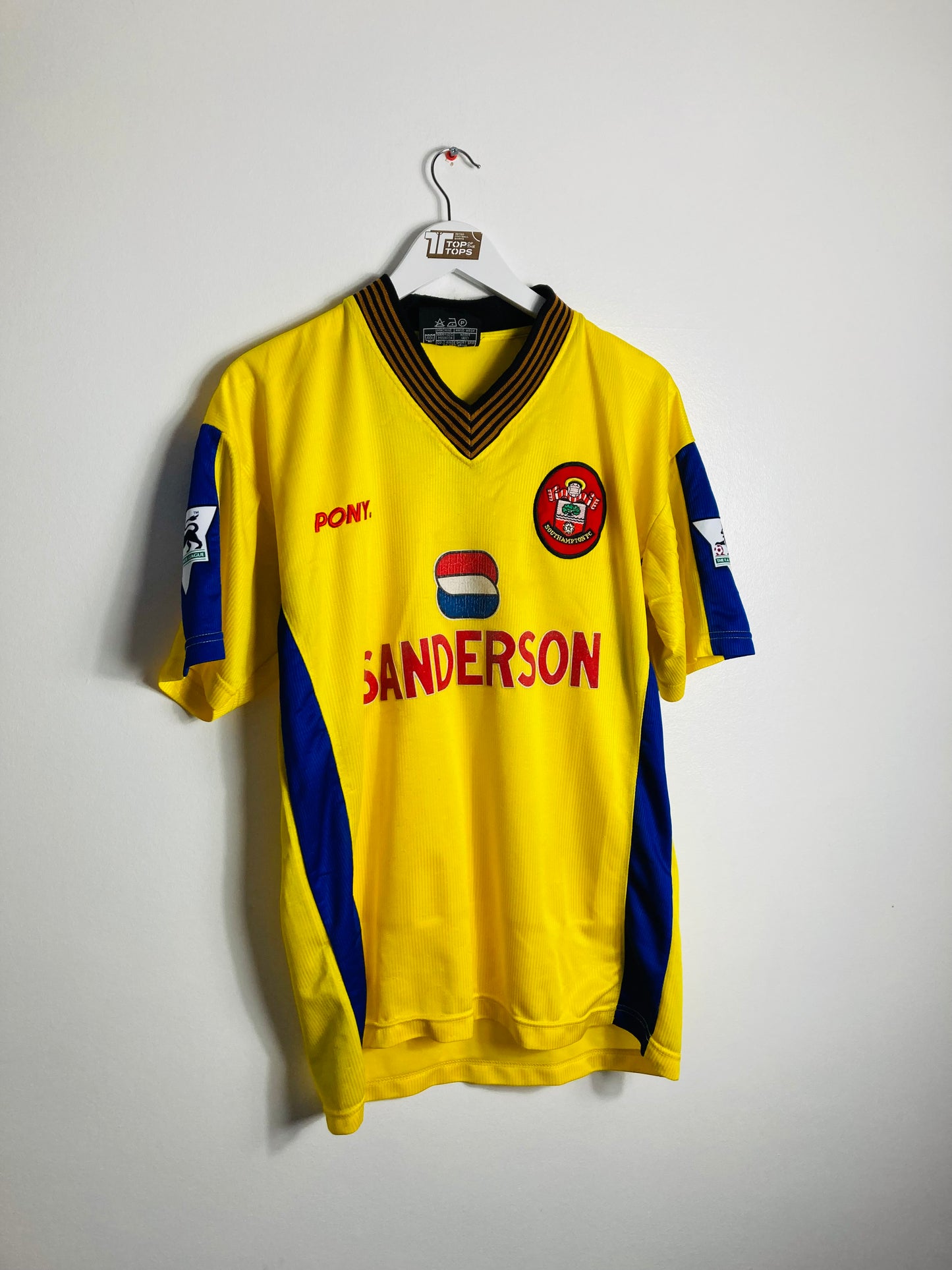 Southampton away football shirt 1998/99 Le Tissier XL