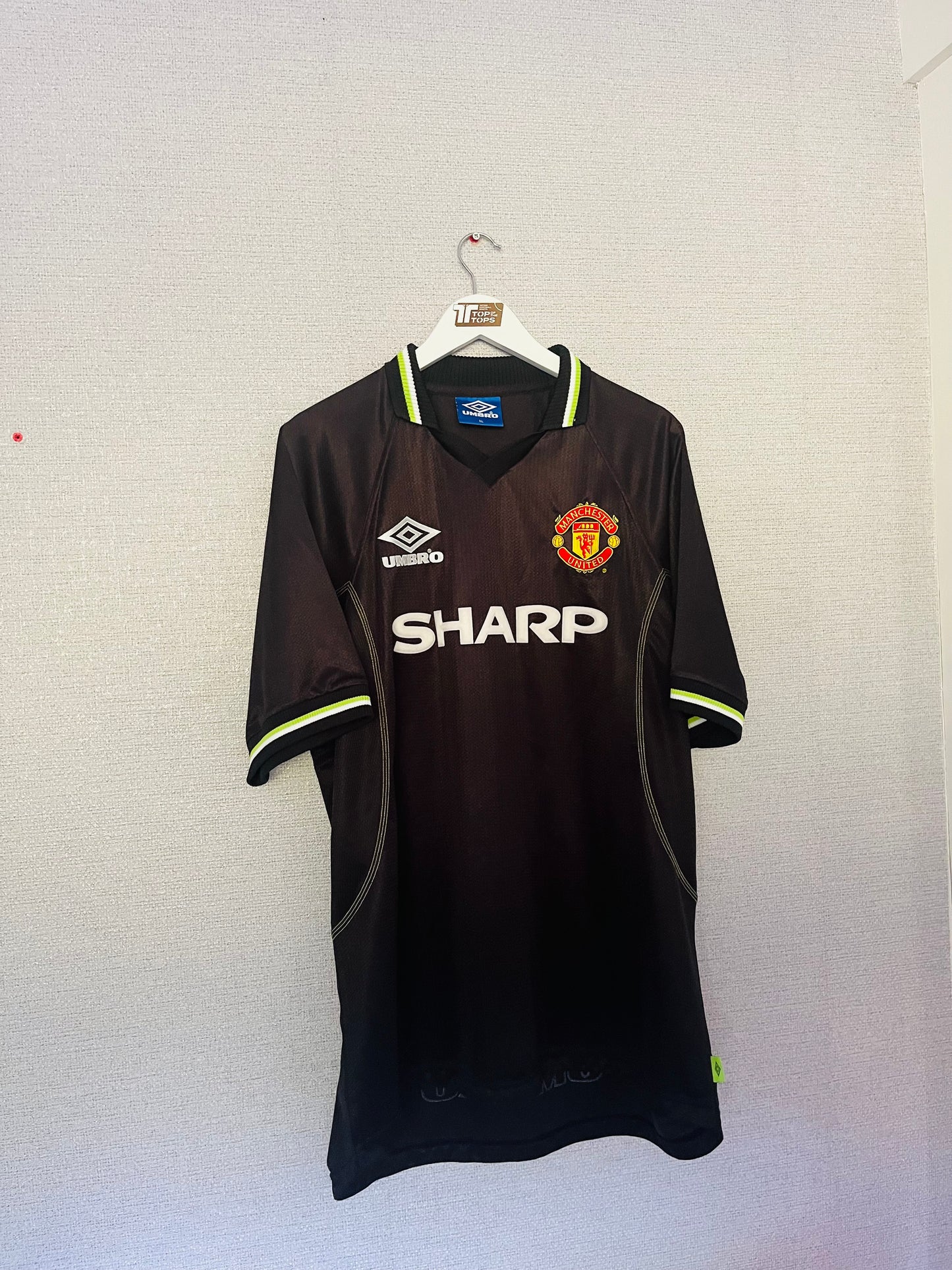 Manchester United third football shirt 1998/99 Keane XL