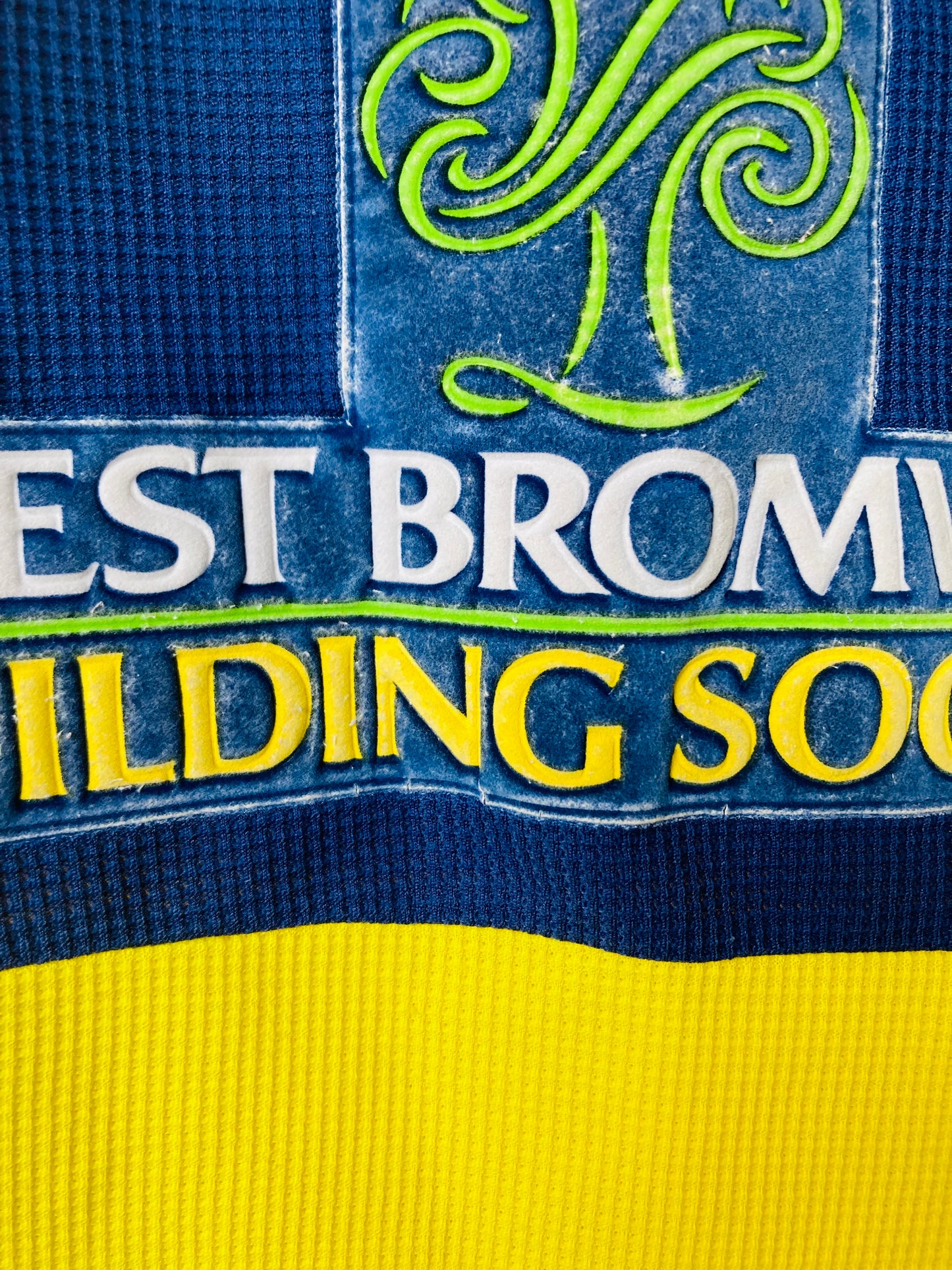 West Bromwich Albion away football shirt WBA 1999/2000 XL