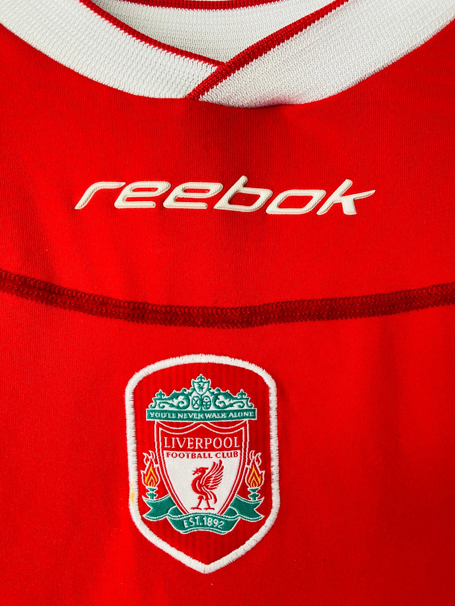 Liverpool home football shirt
2002/04 Baros Medium