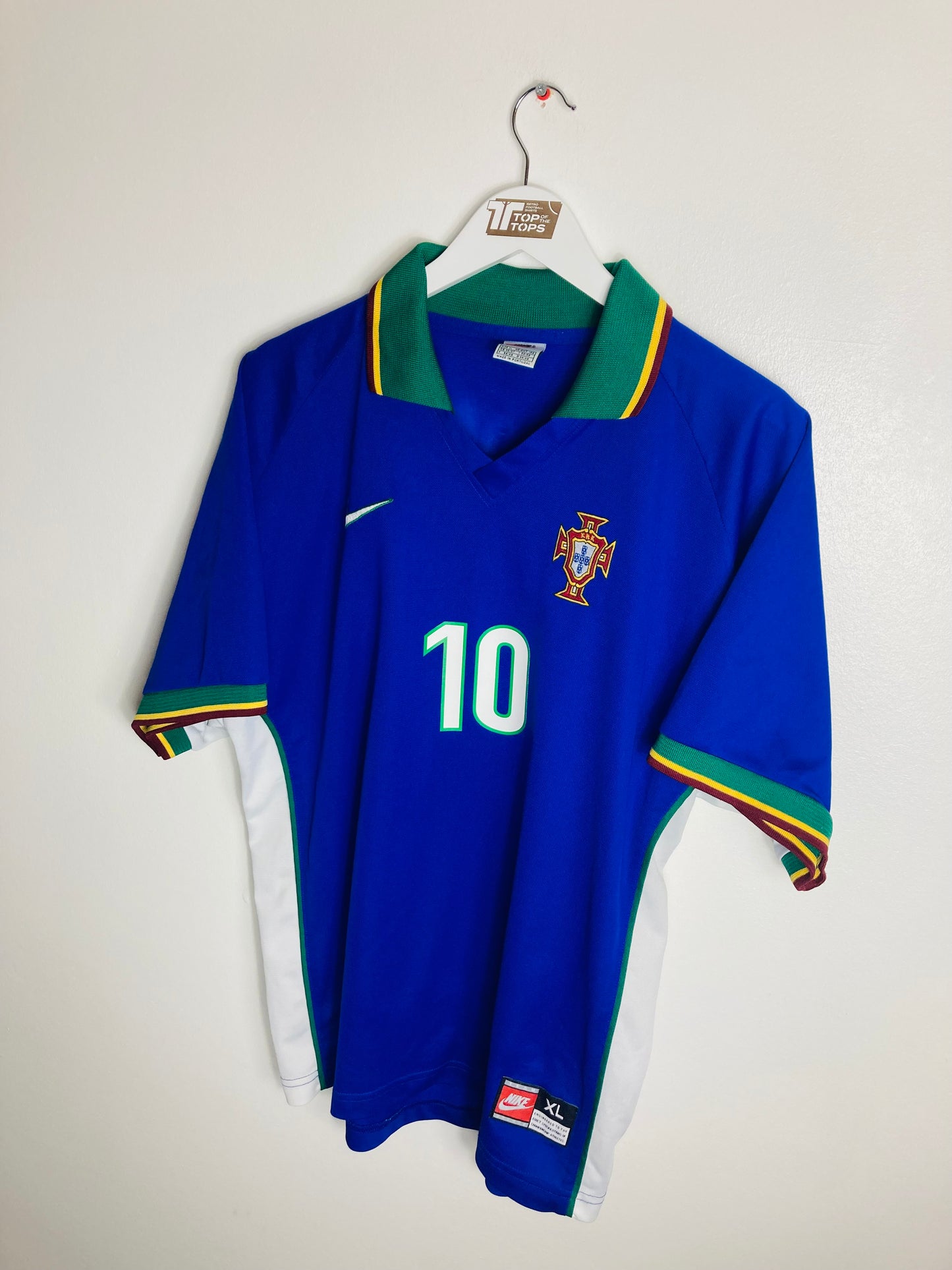 Portugal third football shirt 1997/98 Rui Costa XL