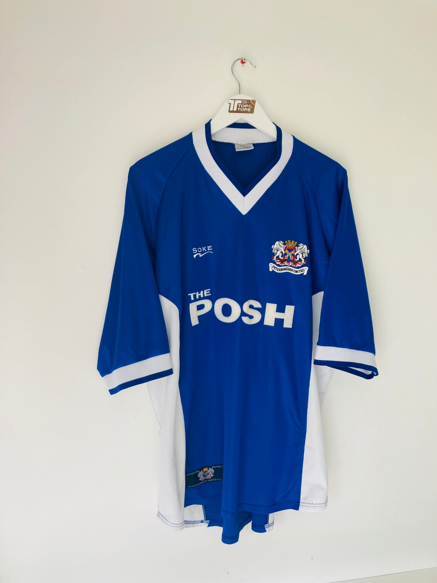 Peterborough home football shirt 1999/2000 XL