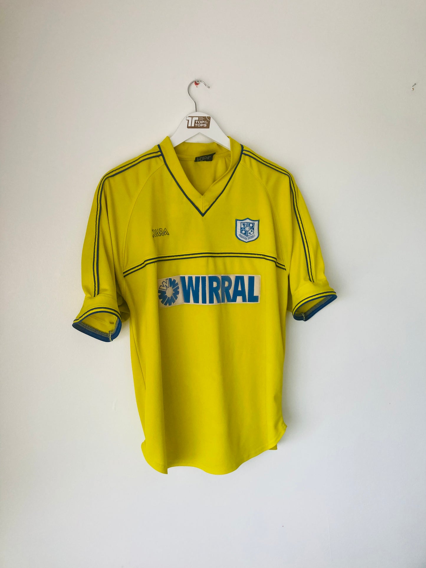 Tranmere Rovers away football shirt 2001/03 Large