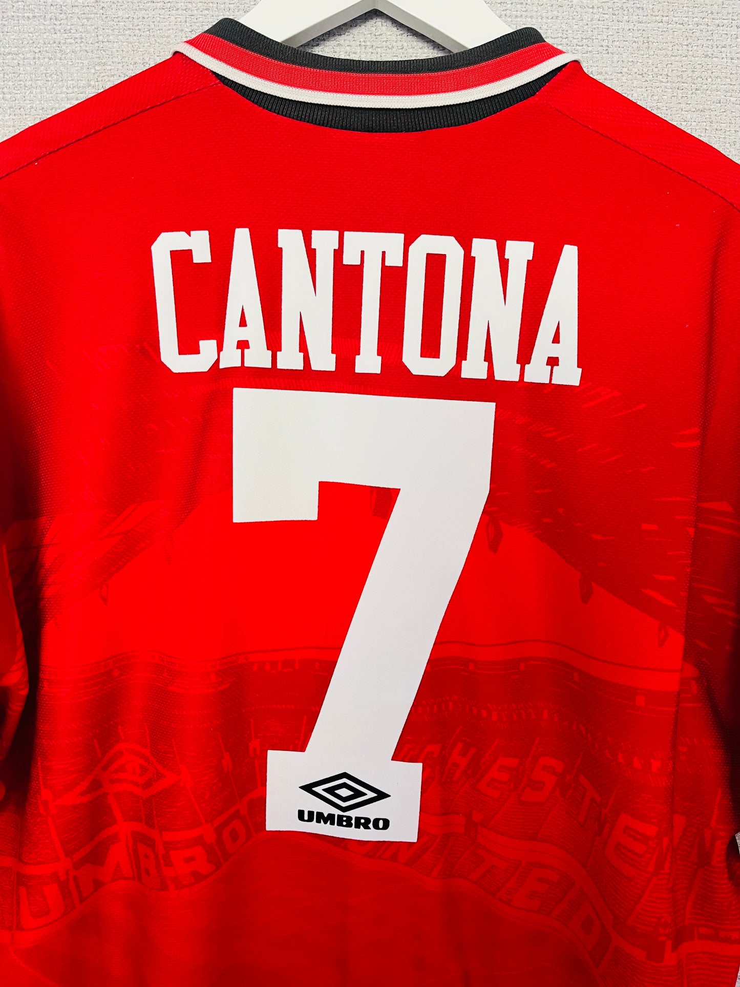 Manchester United home football shirt 1994/95 Cantona XL