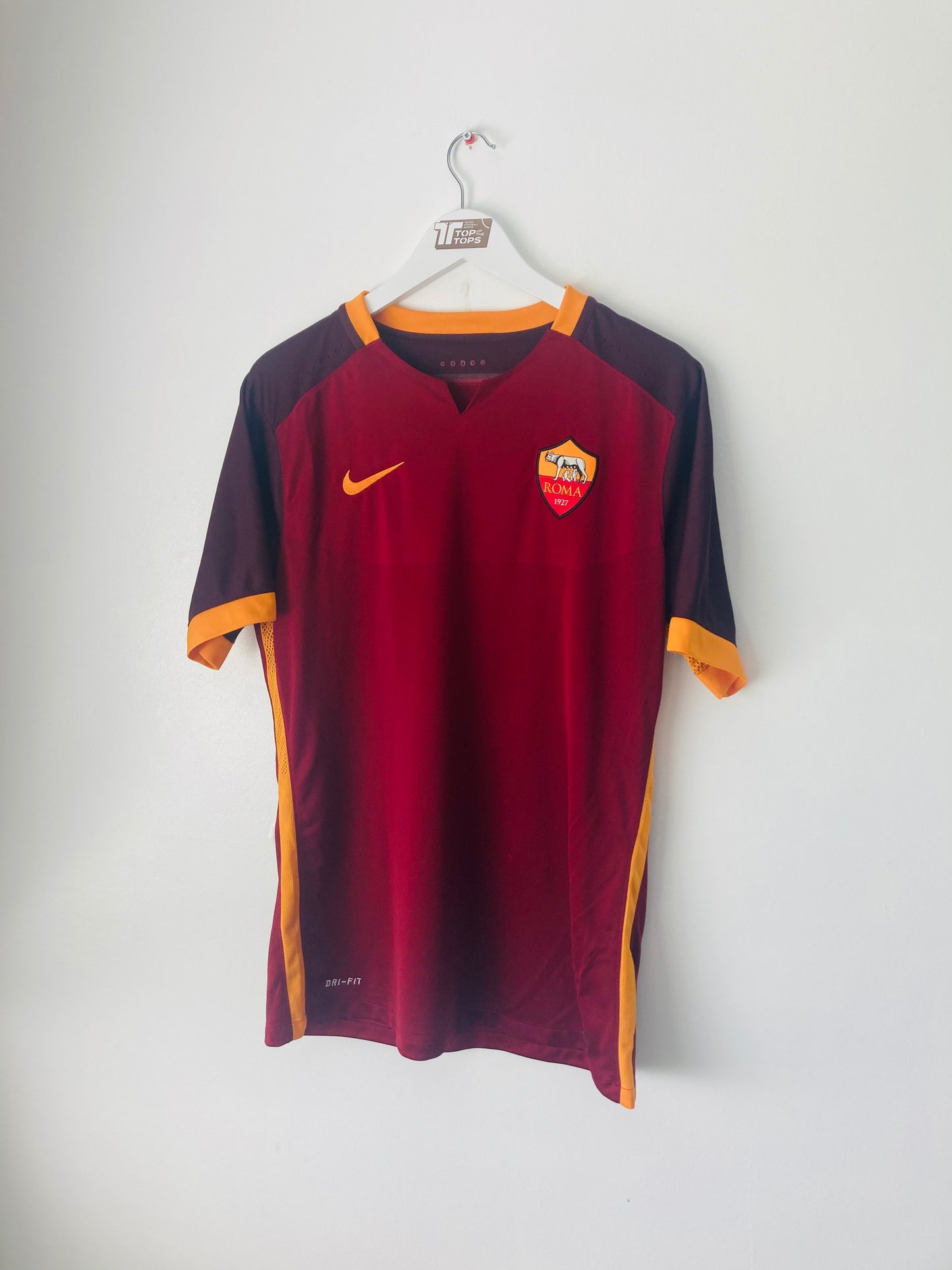 Roma home football shirt 2015/16 player version Totti Large