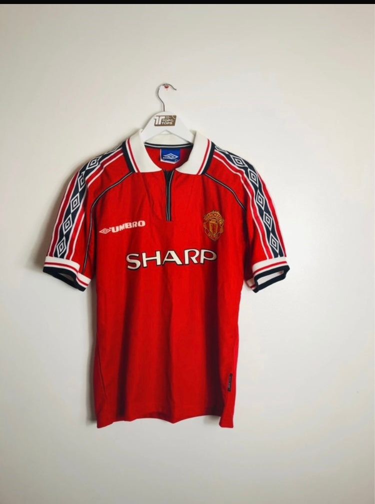 Manchester United home football shirt Beckham Medium