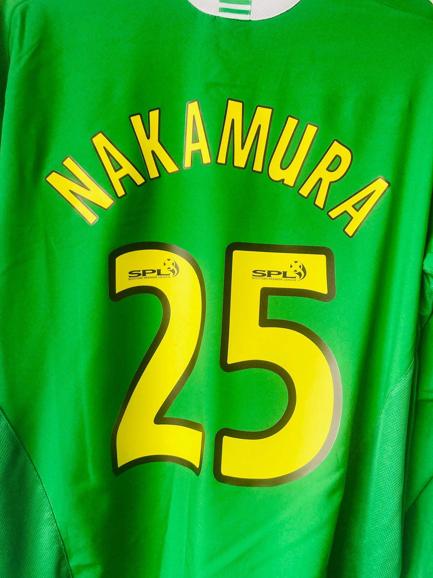 Glasgow Celtic away football shirt (player issue) 2005/06 Nakamura XL