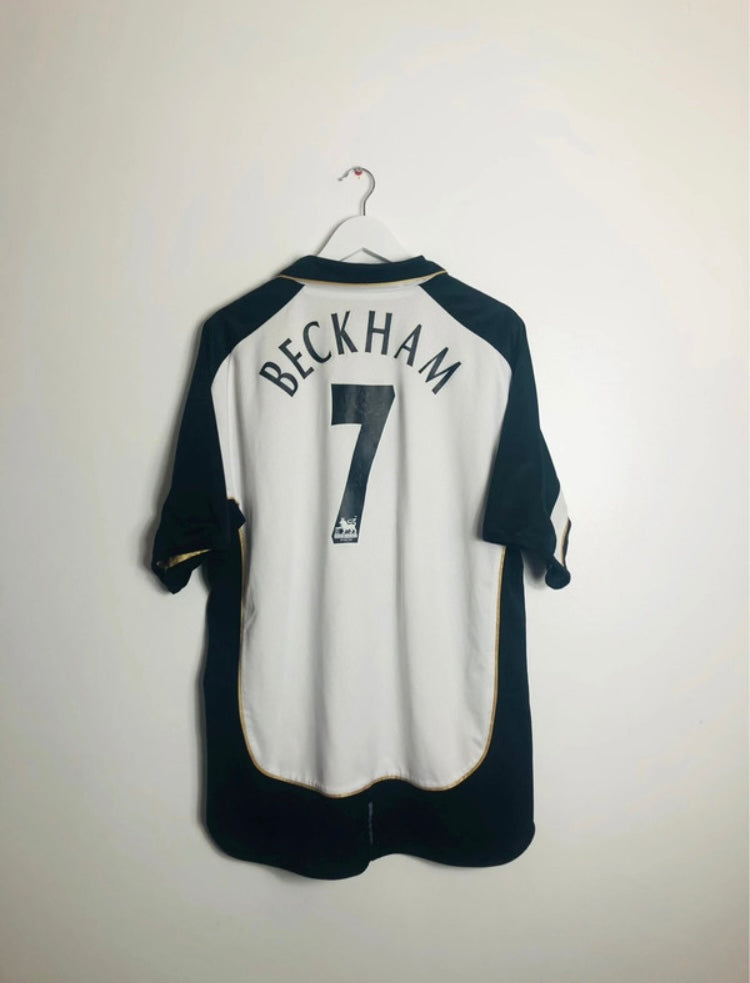 Manchester United away & third football shirt (reversible version)
Beckham XL 2001/02