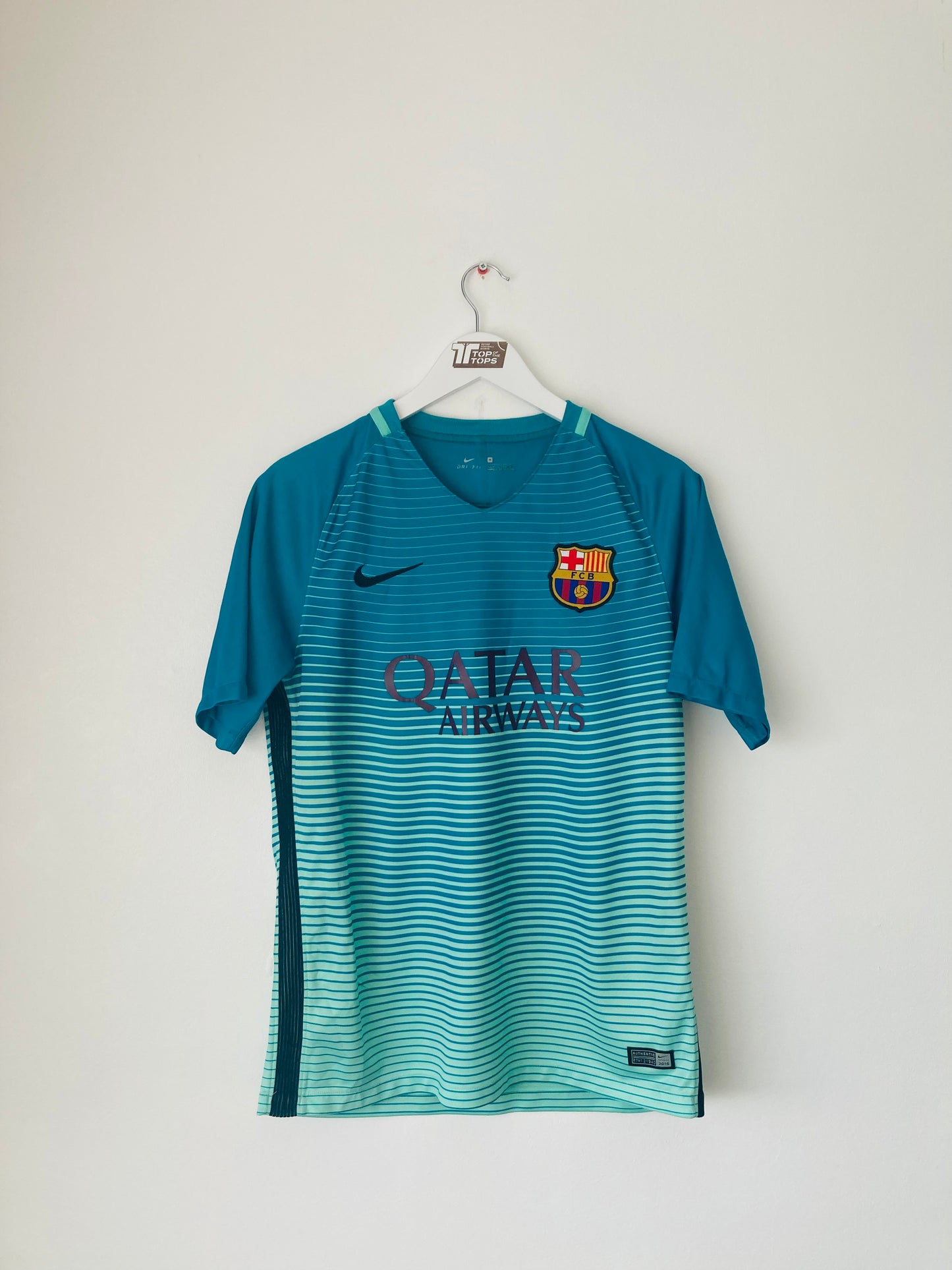 Barcelona third football shirt 2016/17 Neymar Jr medium