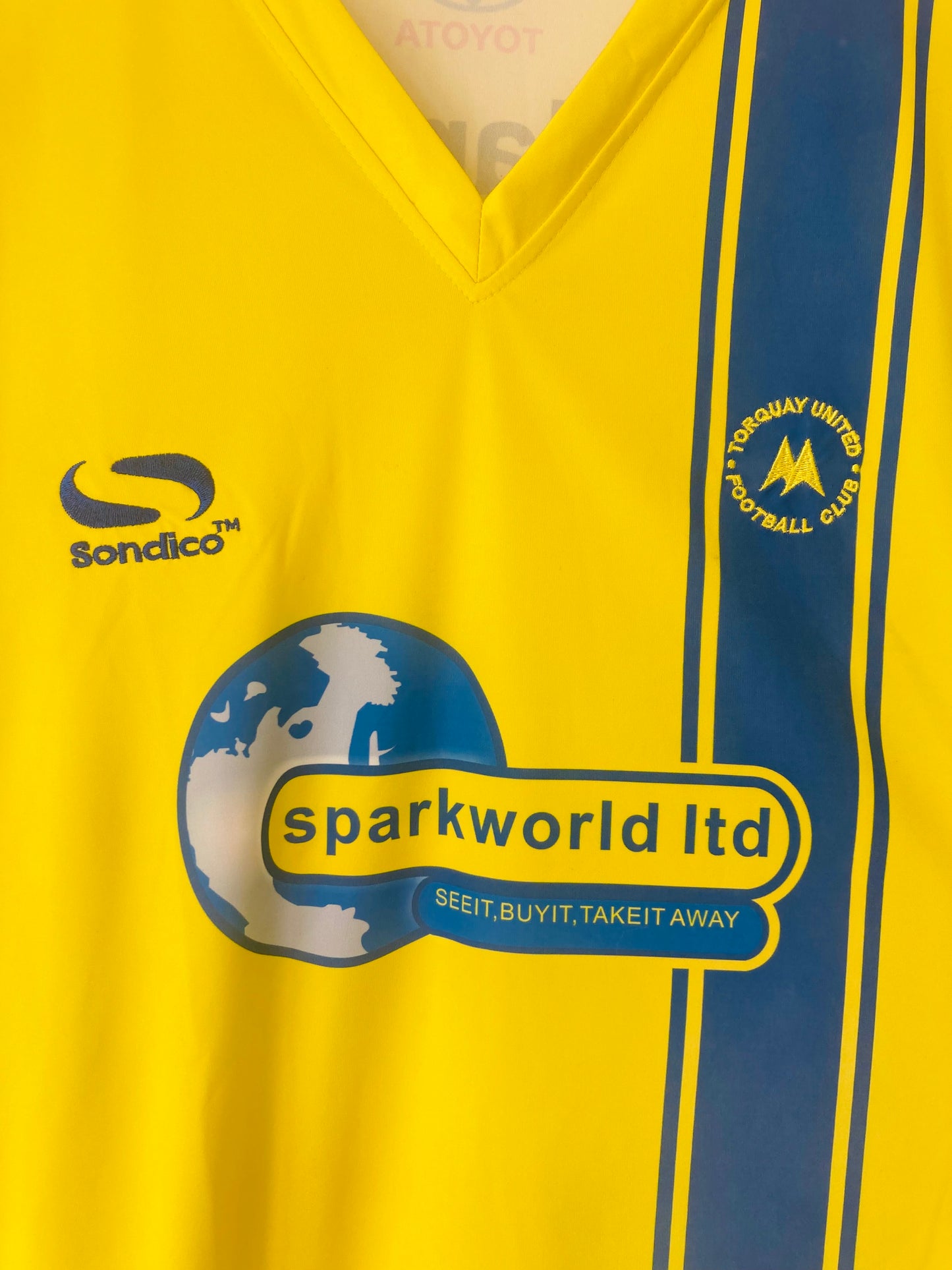 Torquay United home football shirt 2012/13 Medium