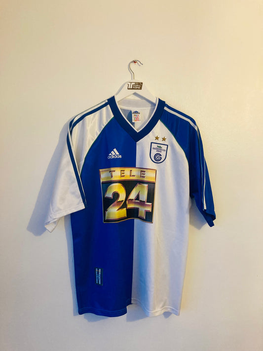 Grasshoppers Zurich home football shirt 1999/2000 Large