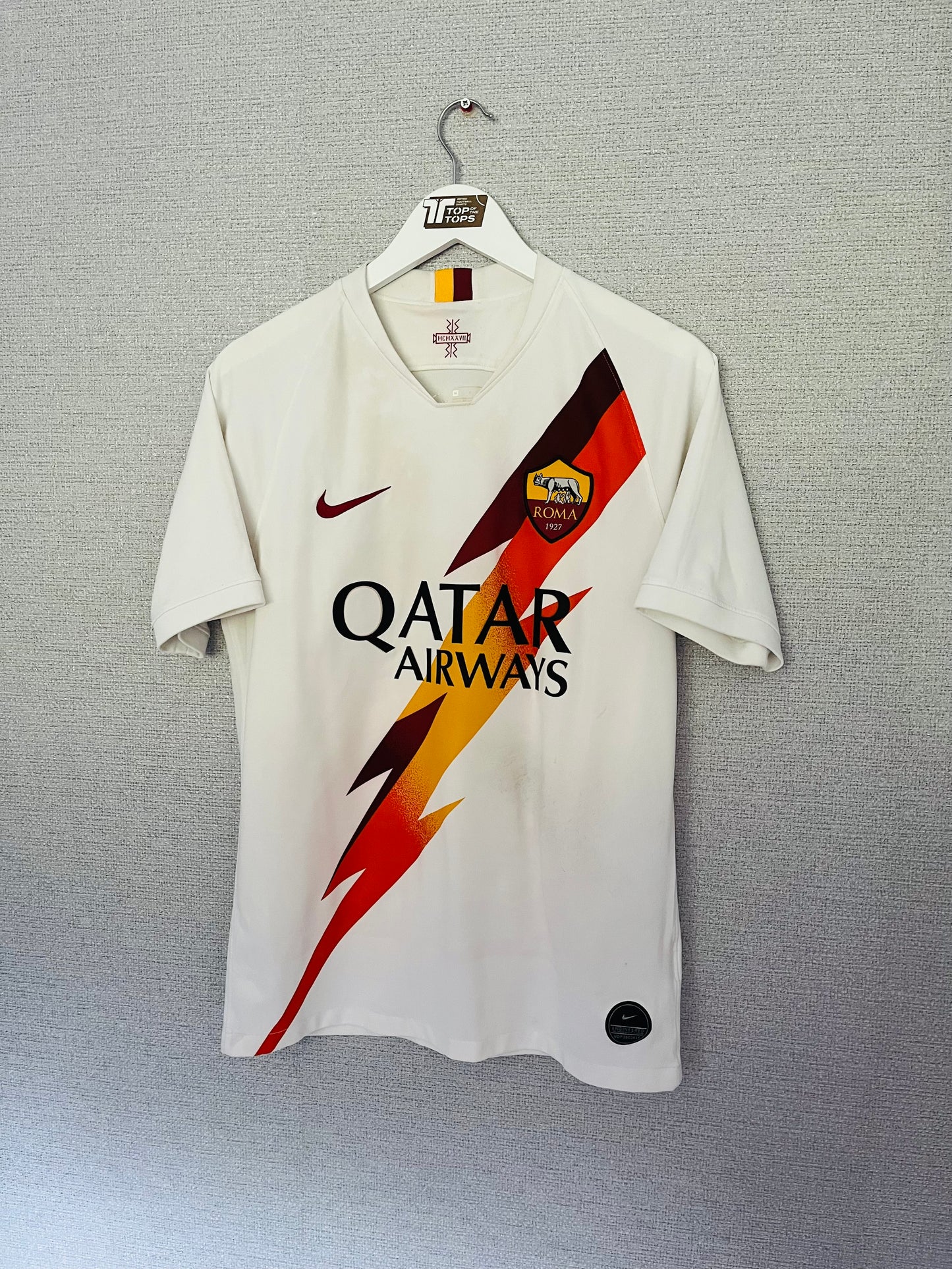 Roma away football shirt 2019/20 Kluivert Medium