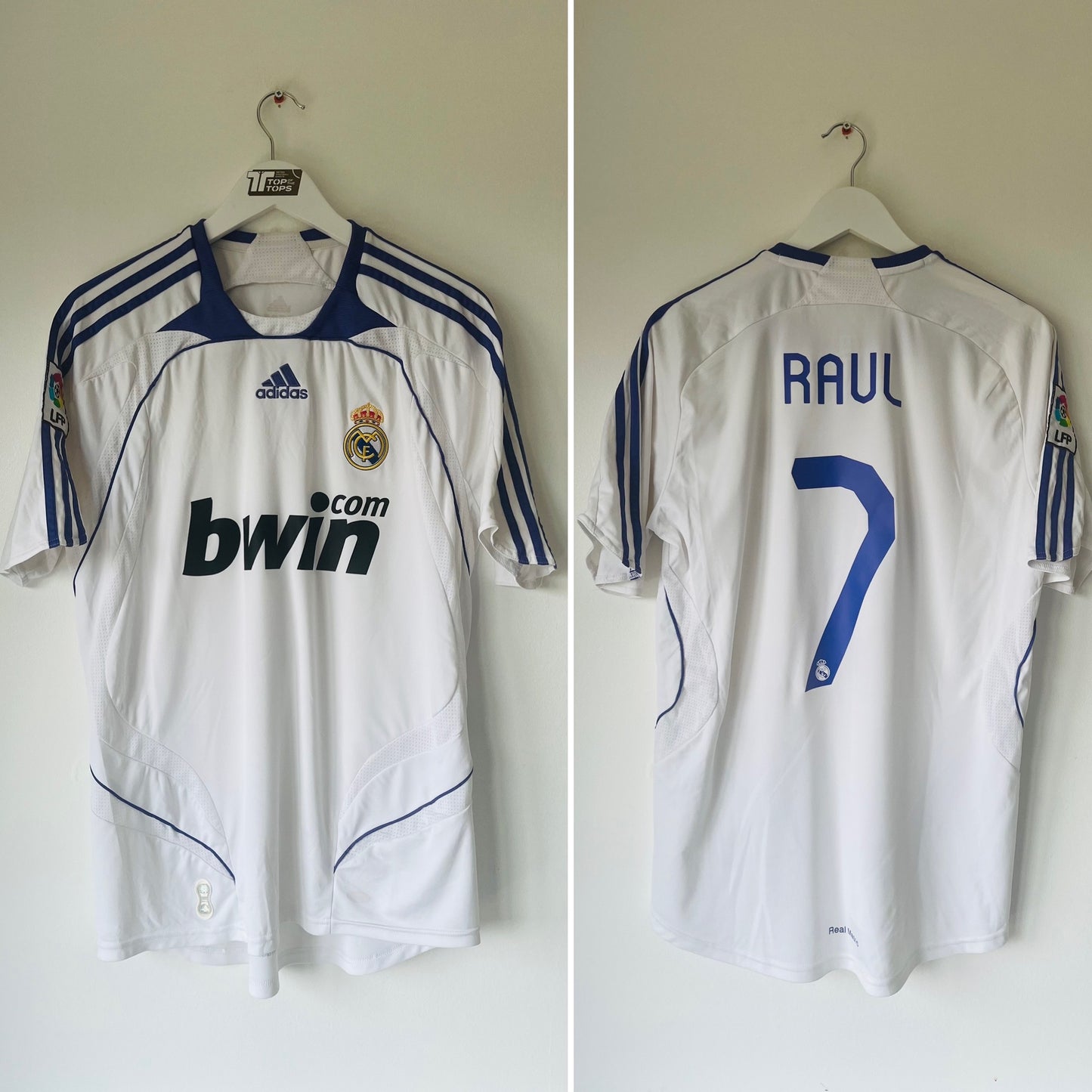 Real Madrid home football shirt 2007/08 Raul Large