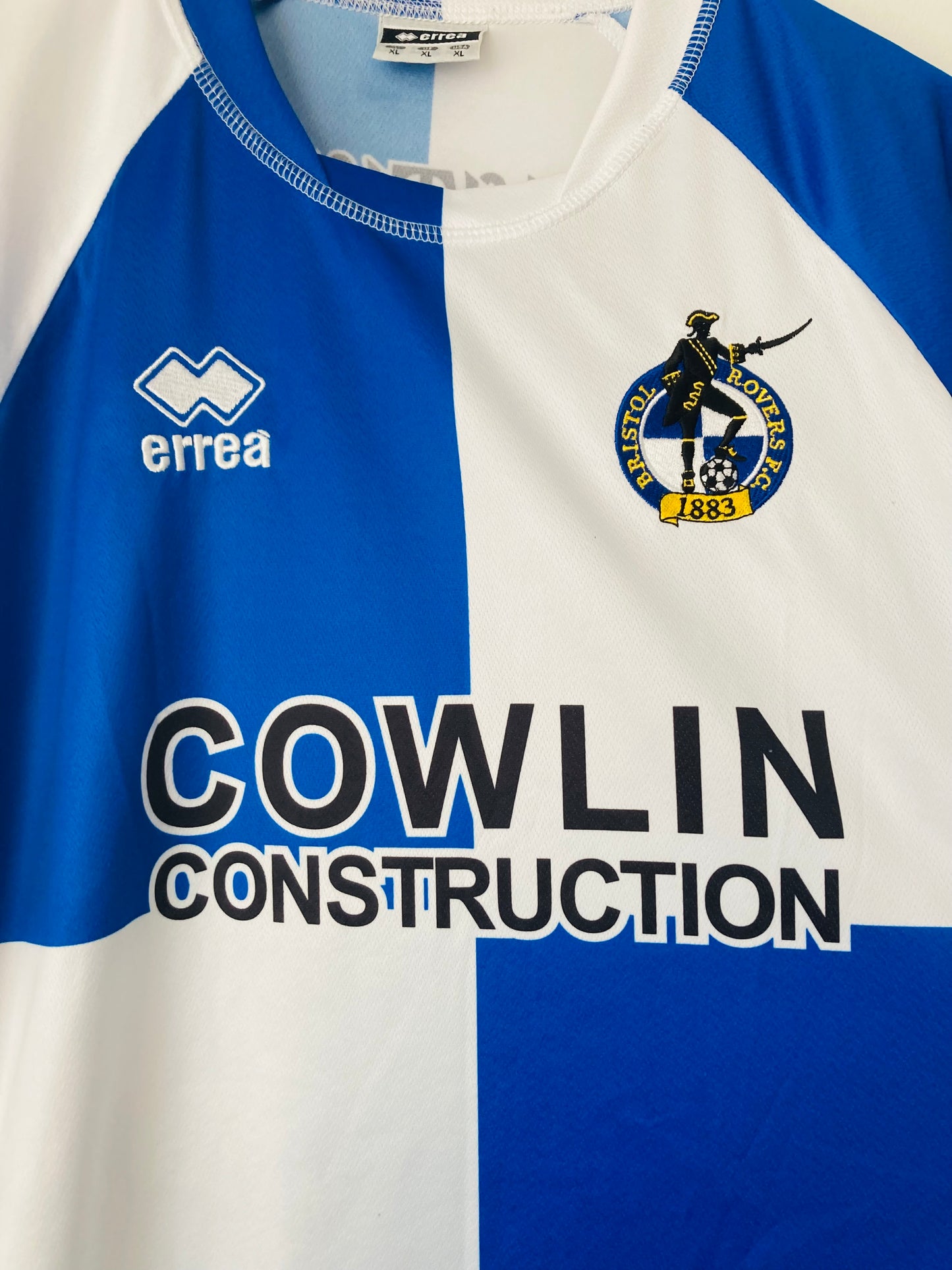 Bristol Rovers home football shirt 2007/08 XL
