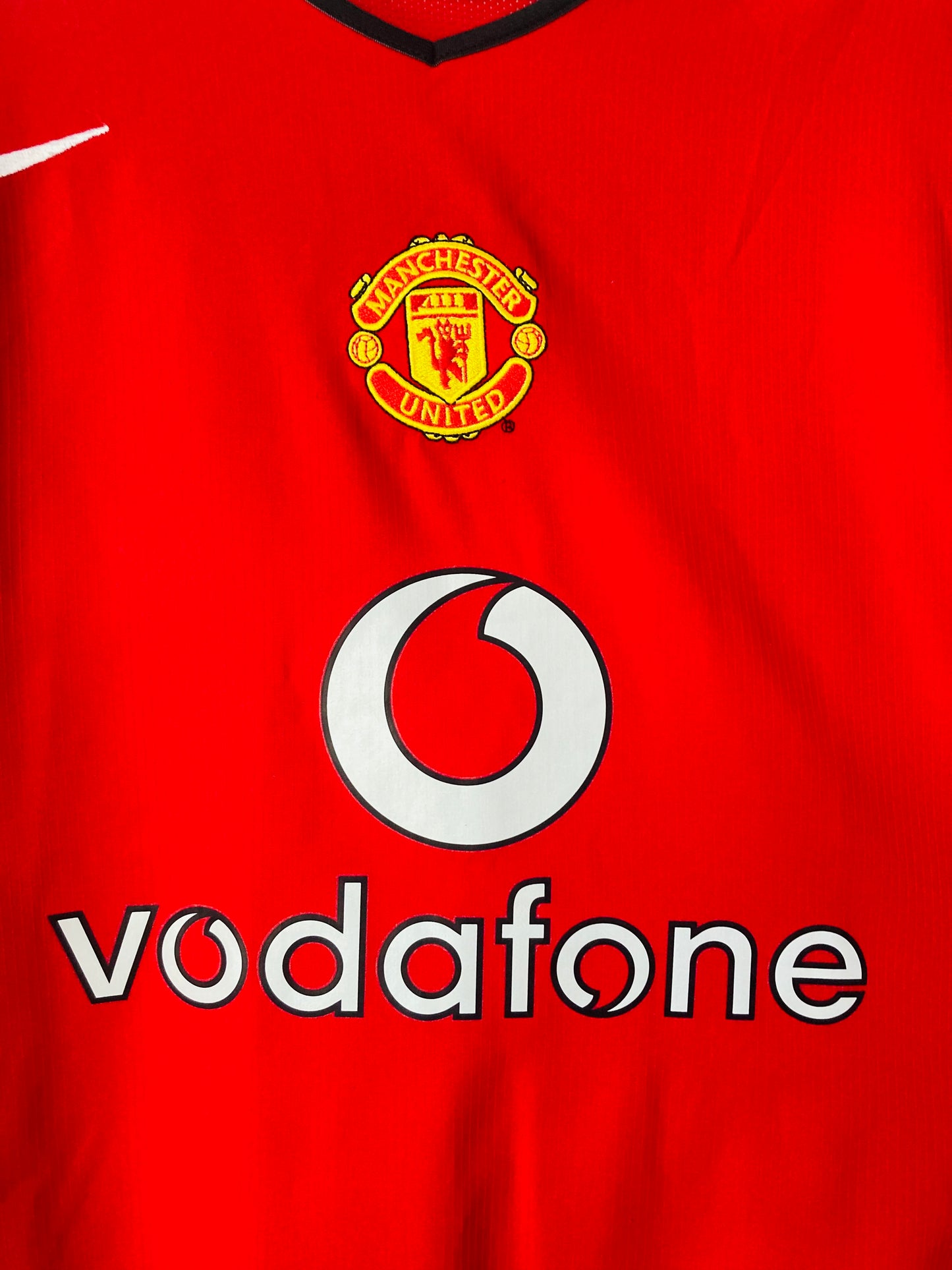 Manchester United home football shirt 2004/05 Keane XL