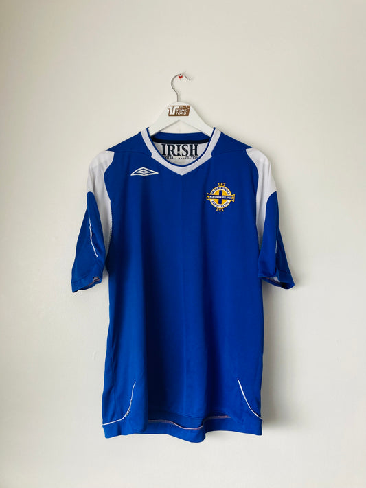 Northern Ireland away football shirt 2006/07 Large