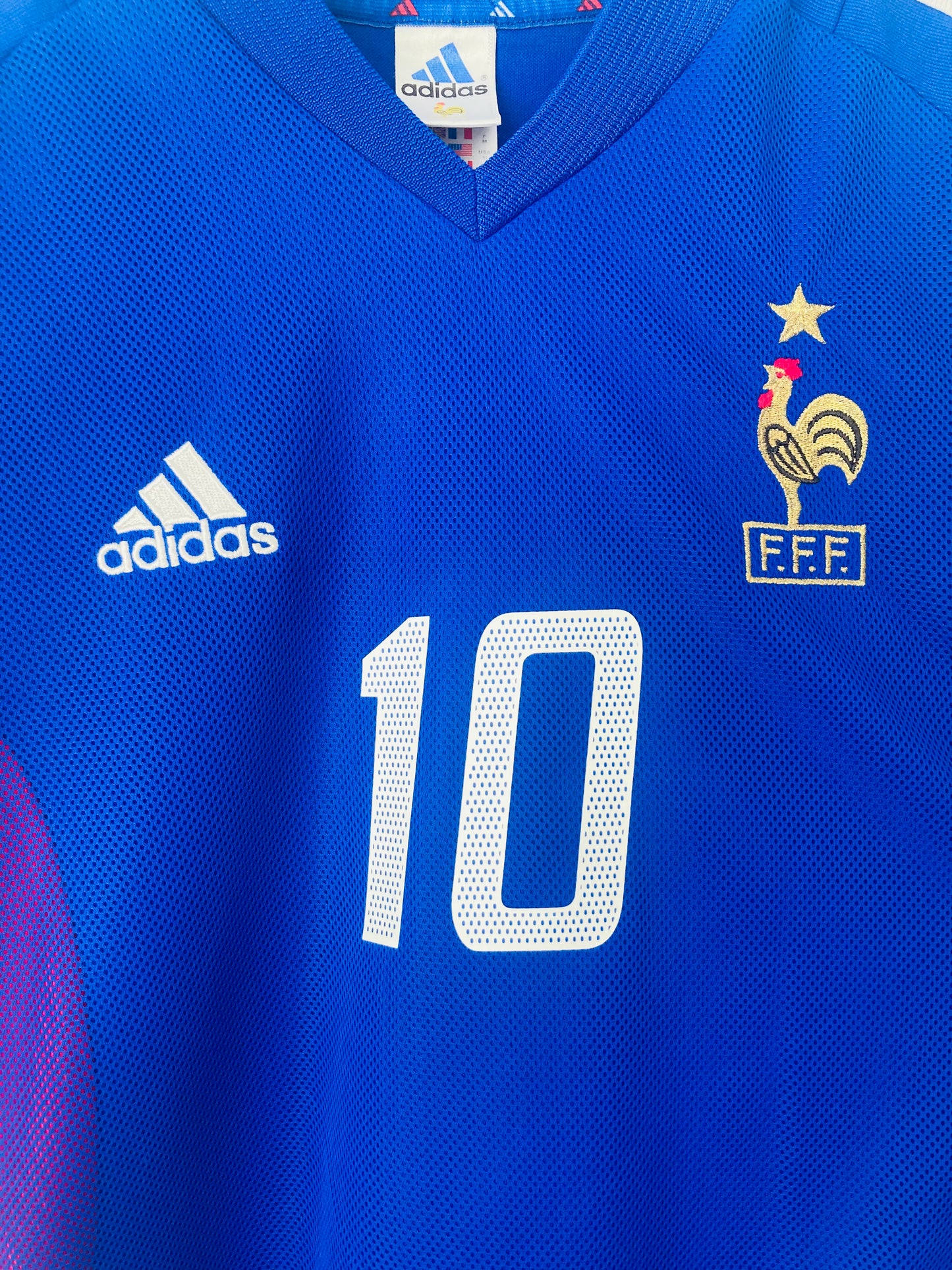 France home football shirt W/C 2002 Zidane Medium