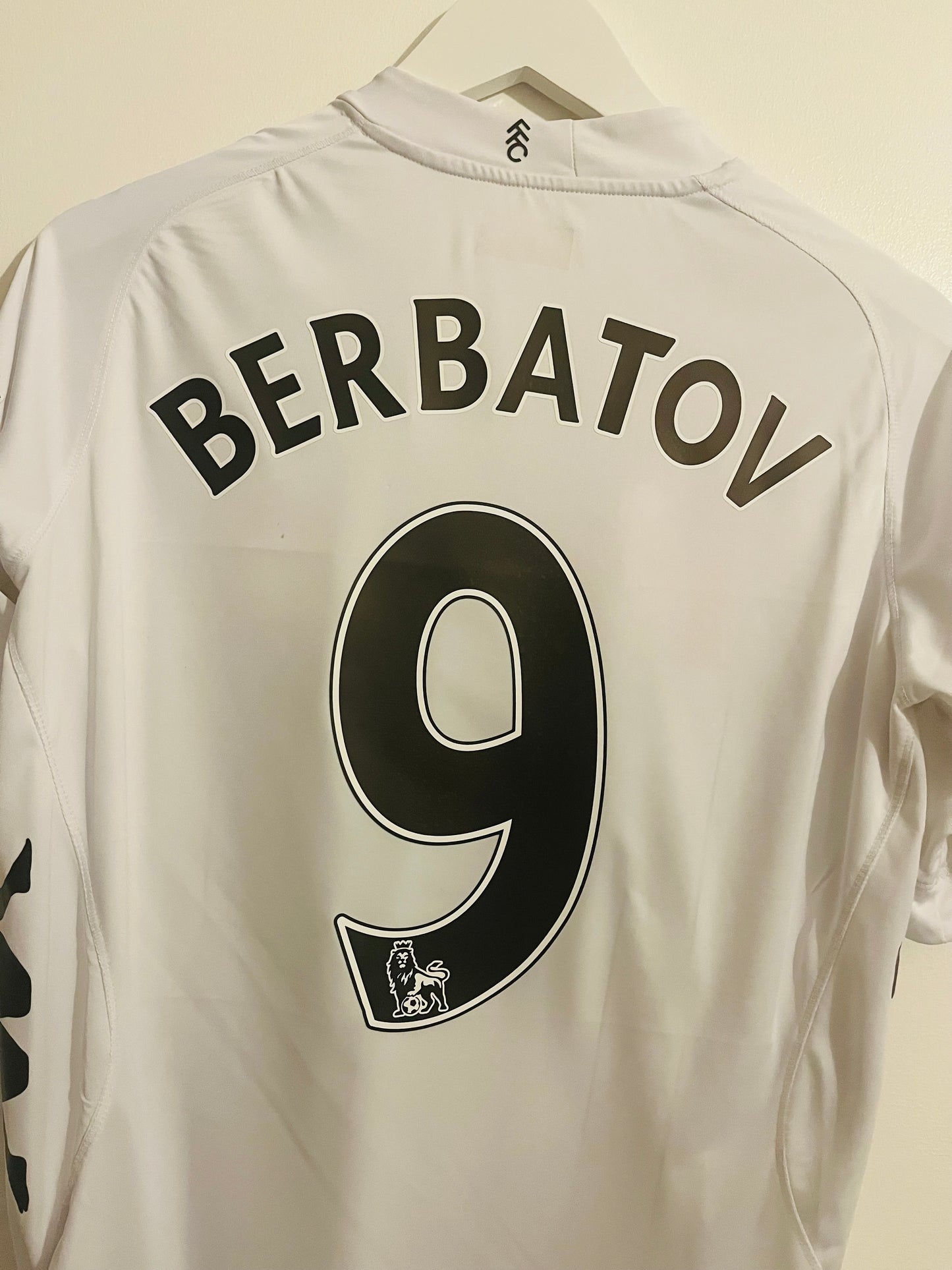 Fulham home football shirt 2012/13 Berbatov Medium