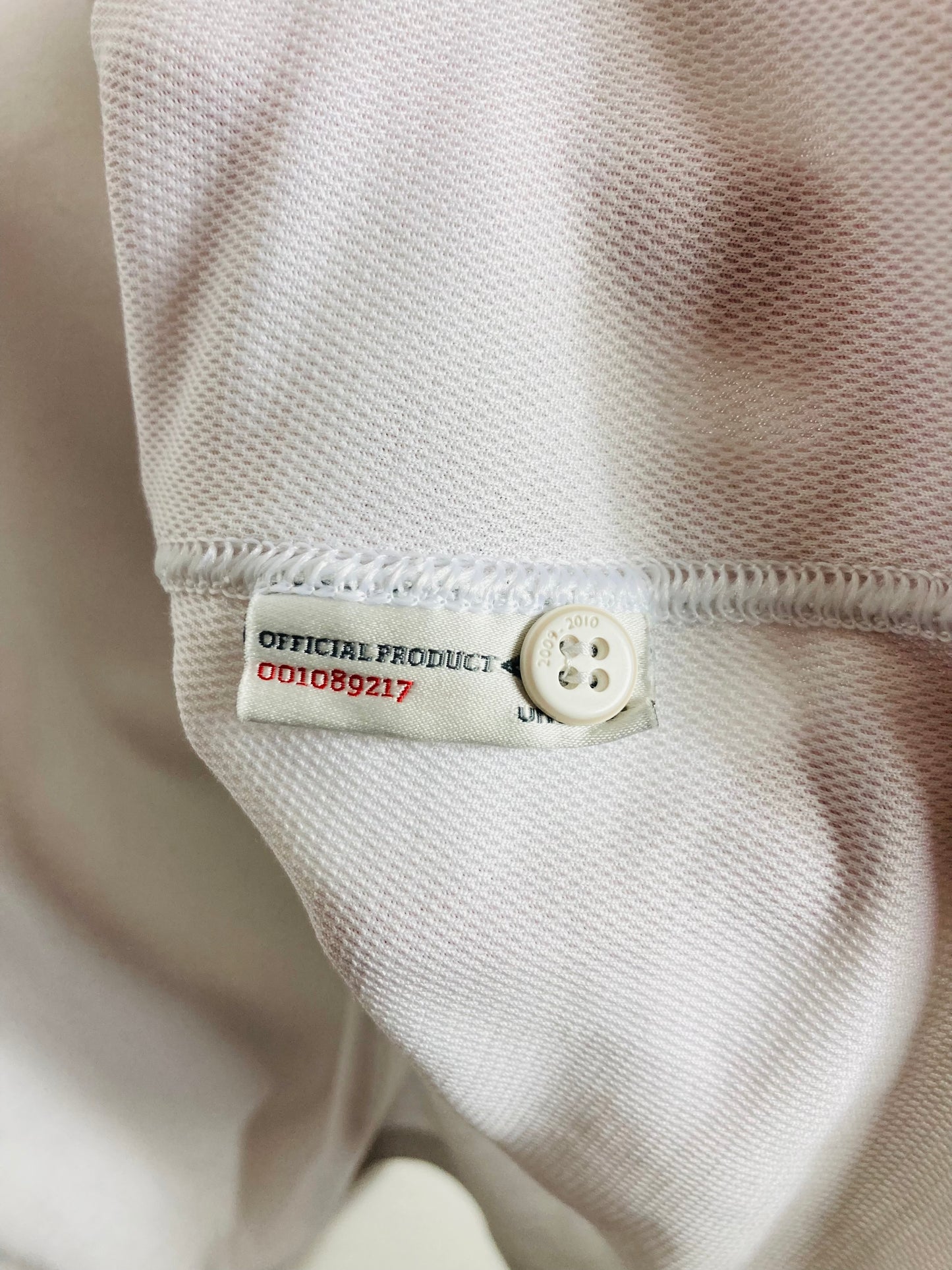 England home football shirt XL 2010