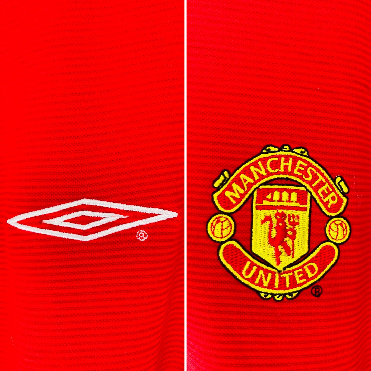 Manchester United home football shirt 2001/02 Veron XXL